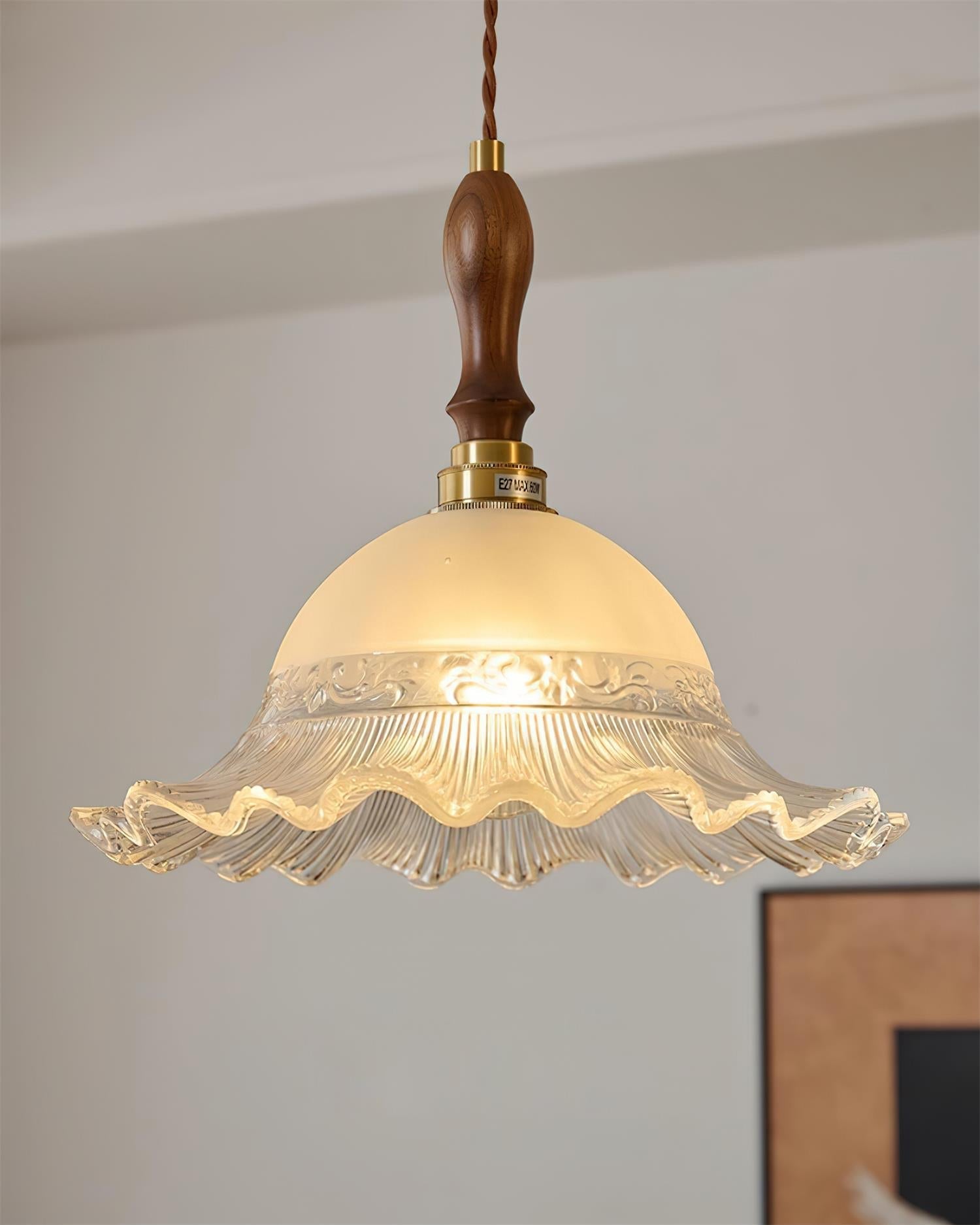 Brielle Suspension en Verre Vintage - Neutralighting