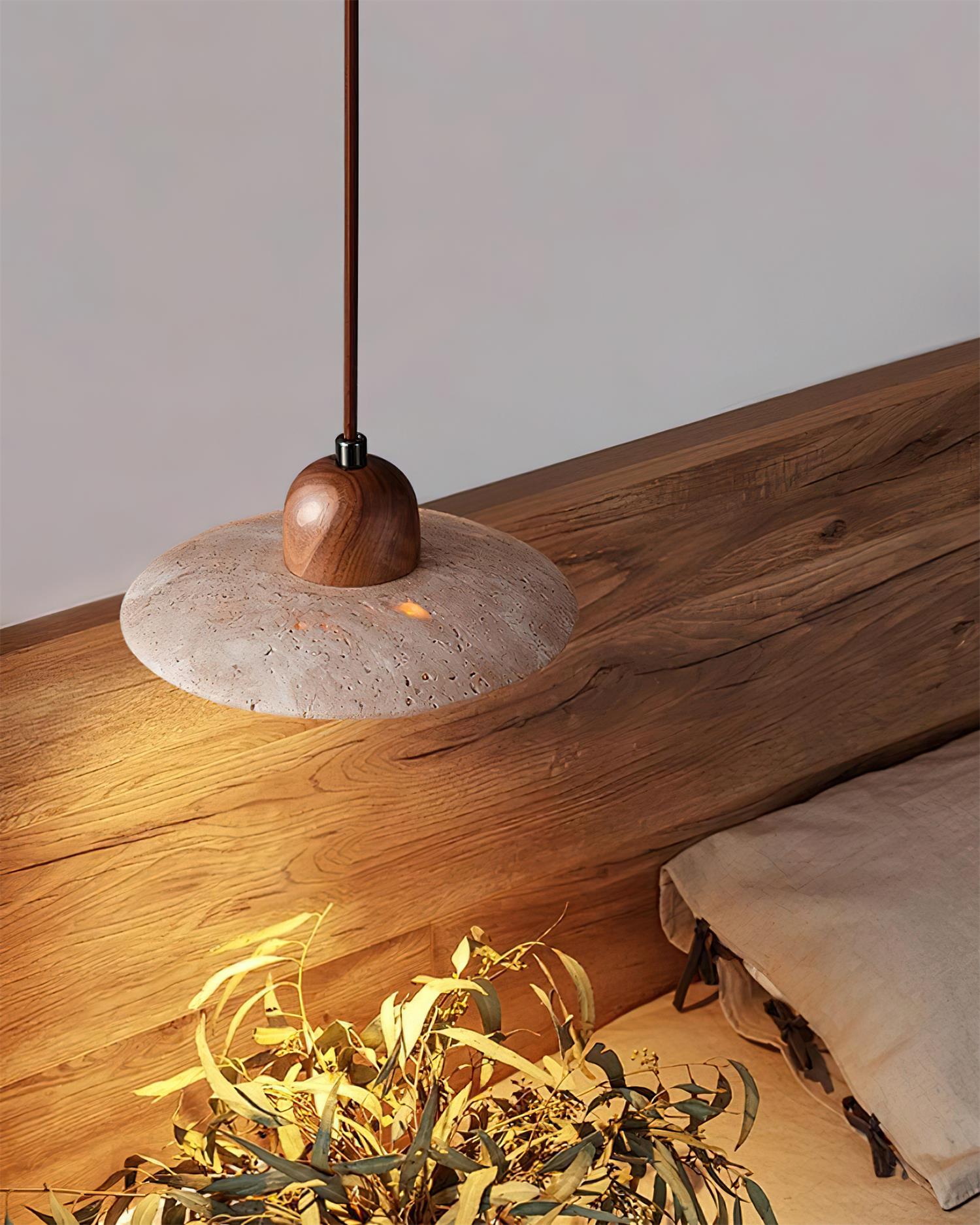 Suspension en Travertin - Neutralighting