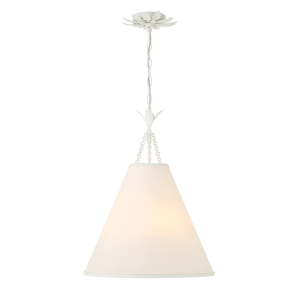 Aeon Modern Minimalist Brass Metal Fabric Pendant Lamp - Lamp Copper