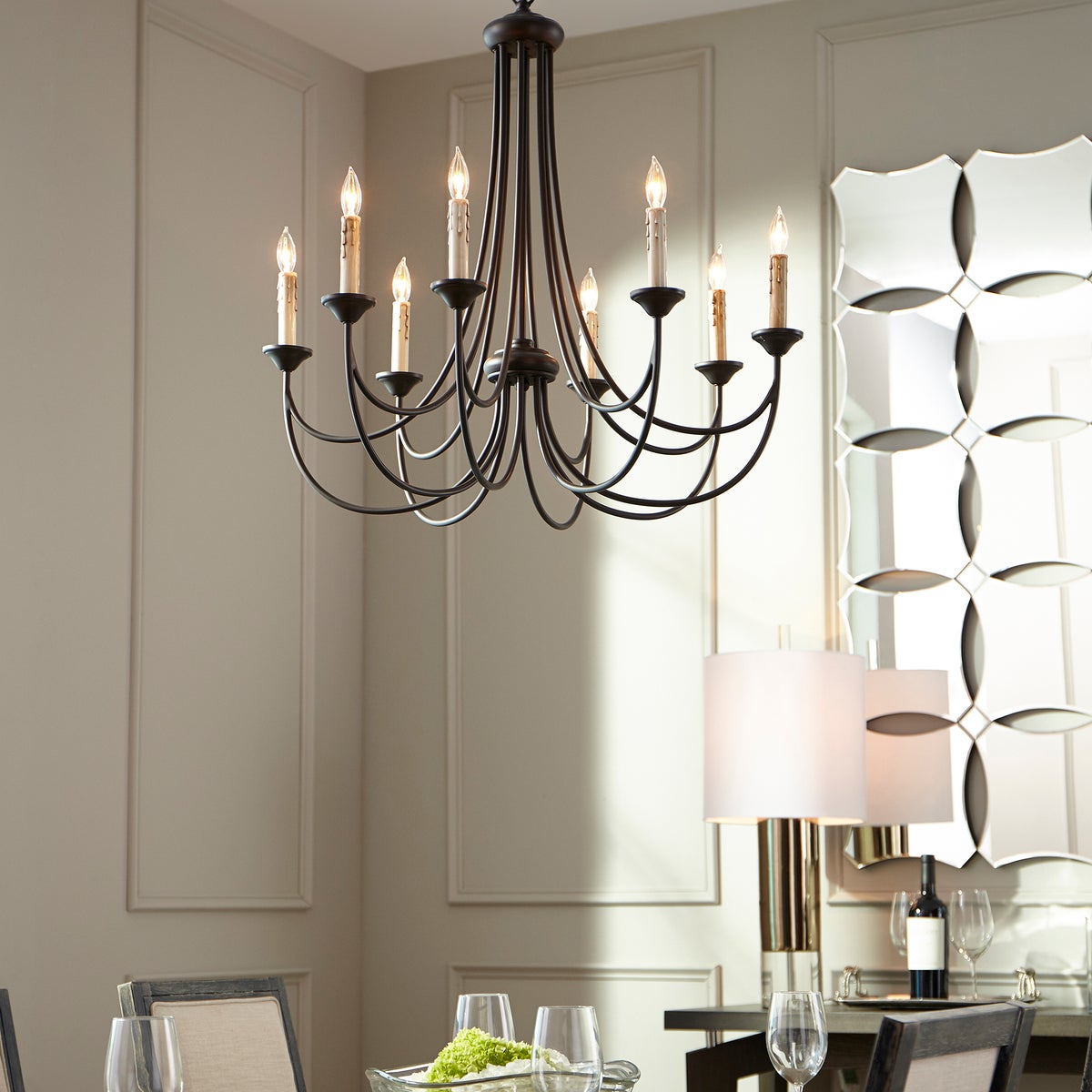Calyx Lustre Métal Luxe Élégance Postmoderne - Neutralighting