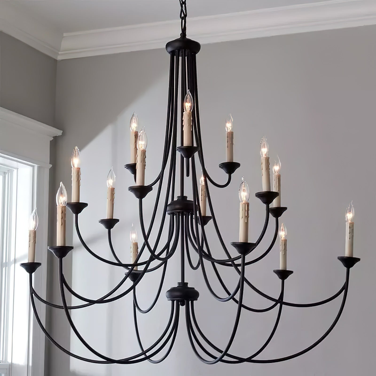 Calyx Lustre Métal Luxe Élégance Postmoderne - Neutralighting