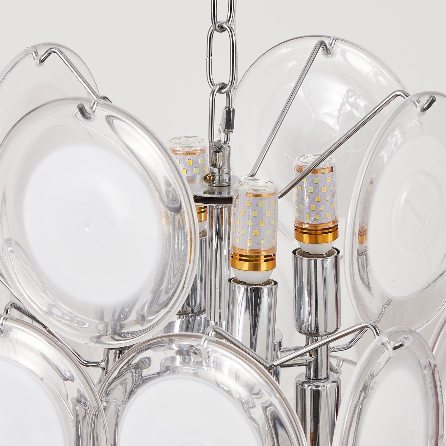 Brunelle Verre Poli Élégance Lampe Pendante - Neutralighting