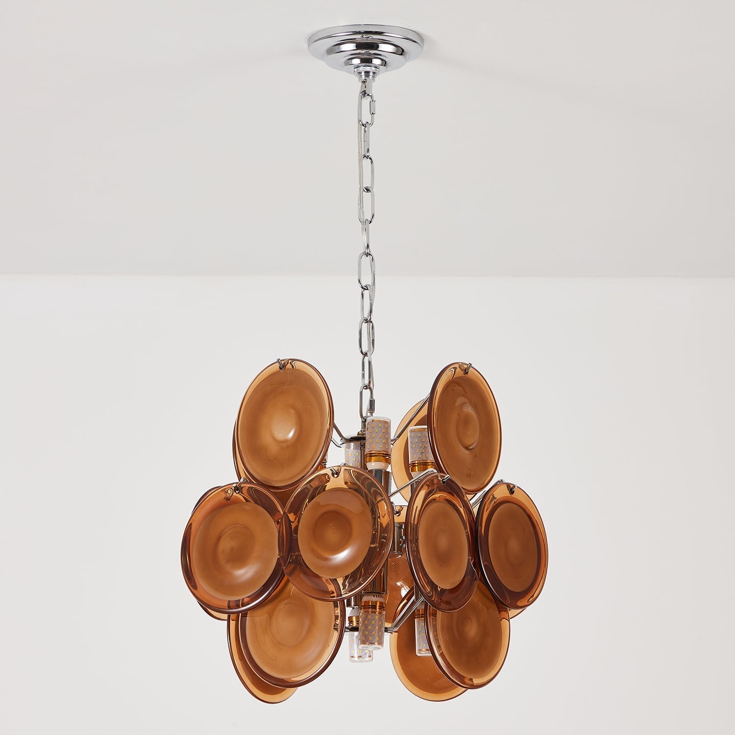 Brunelle Verre Poli Élégance Lampe Pendante - Neutralighting