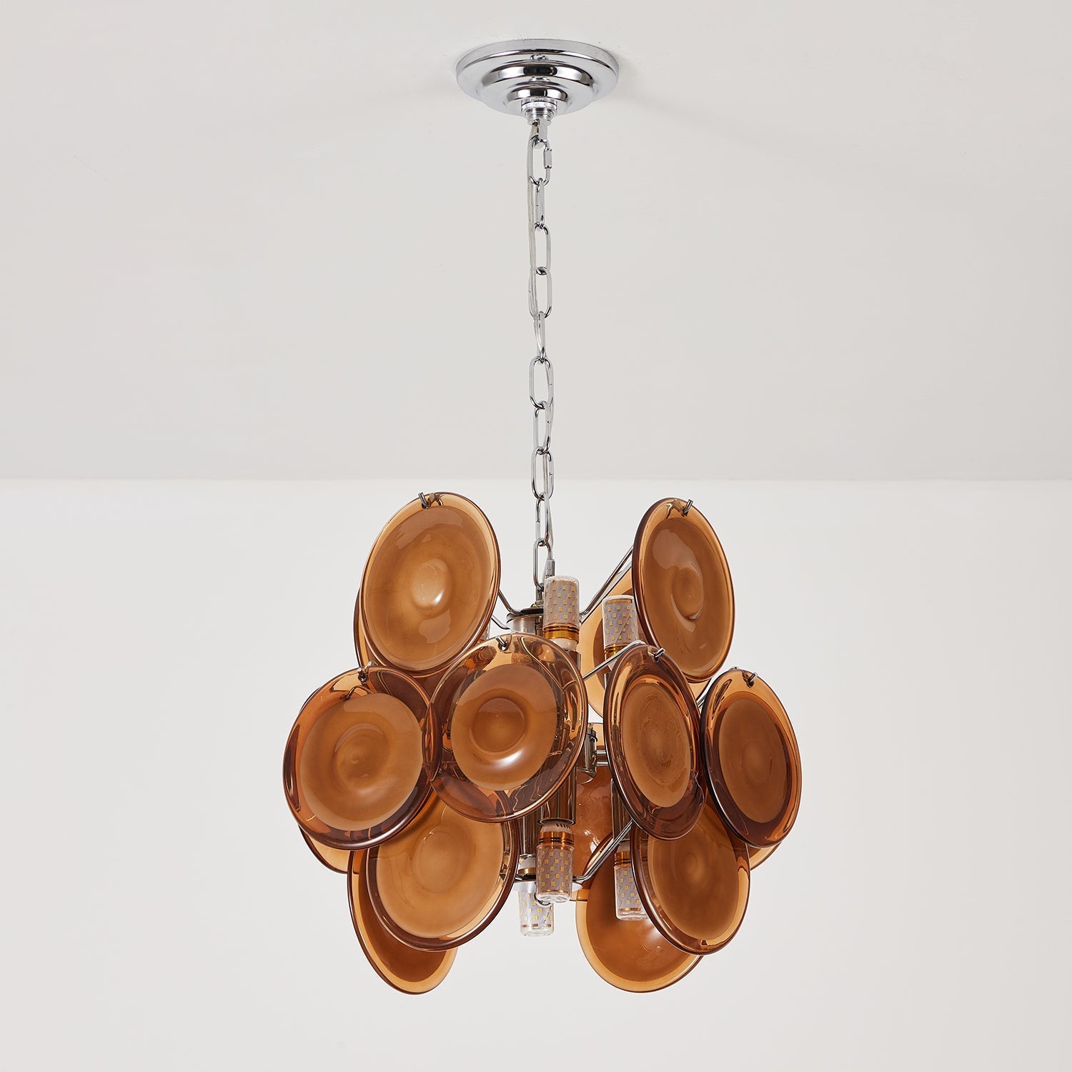 Brunelle Verre Poli Élégance Lampe Pendante - Neutralighting