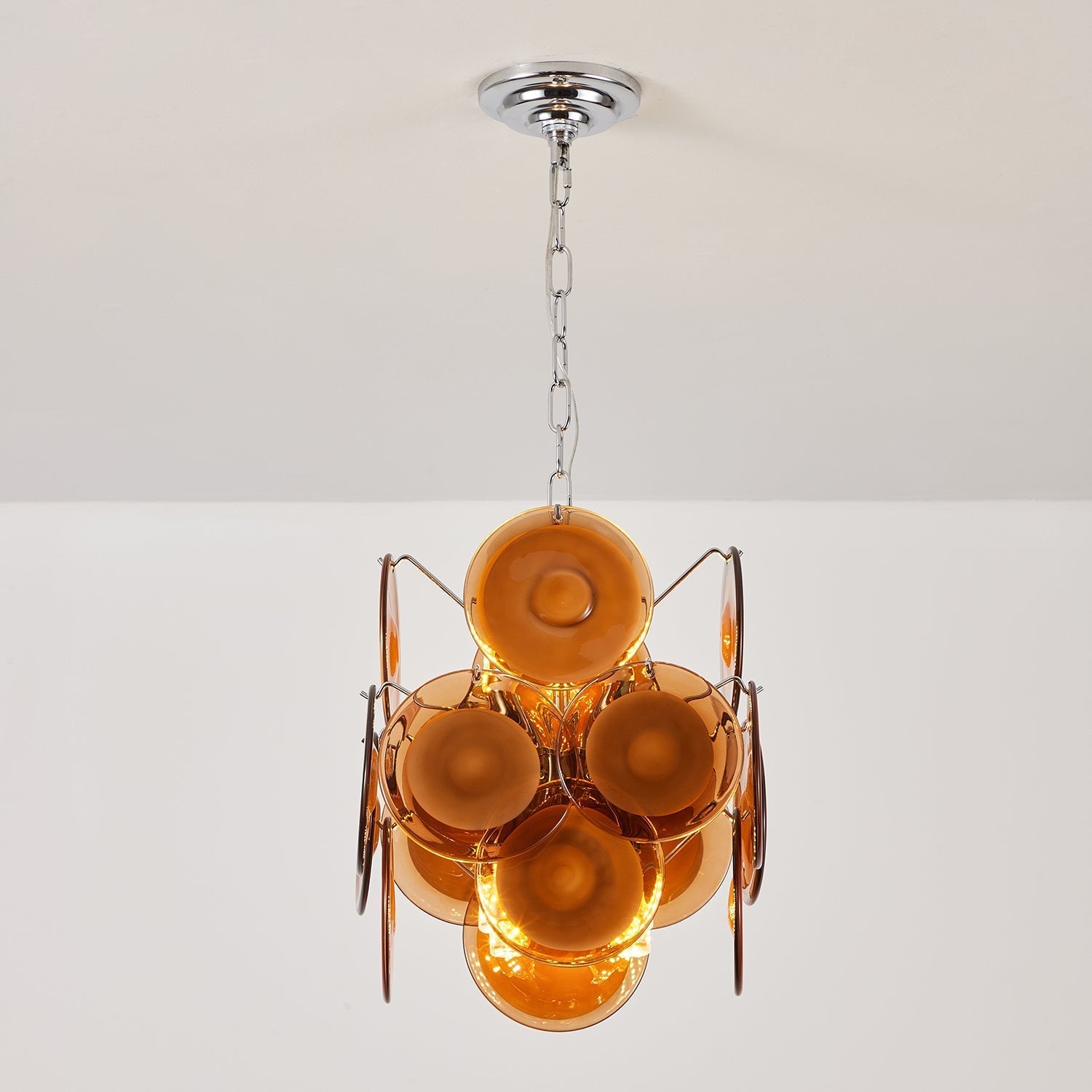 Brunelle Verre Poli Élégance Lampe Pendante - Neutralighting