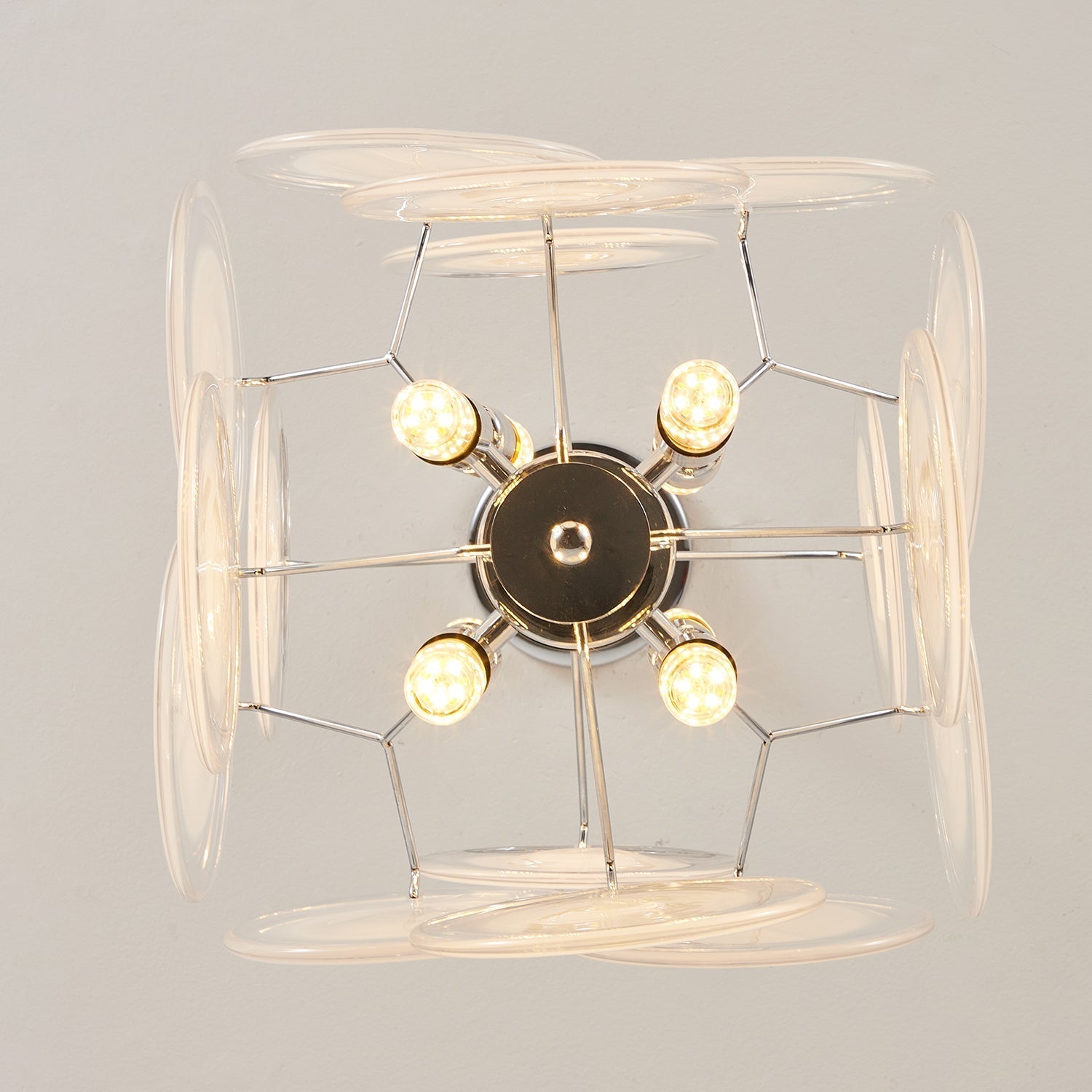 Brunelle Verre Poli Élégance Lampe Pendante - Neutralighting