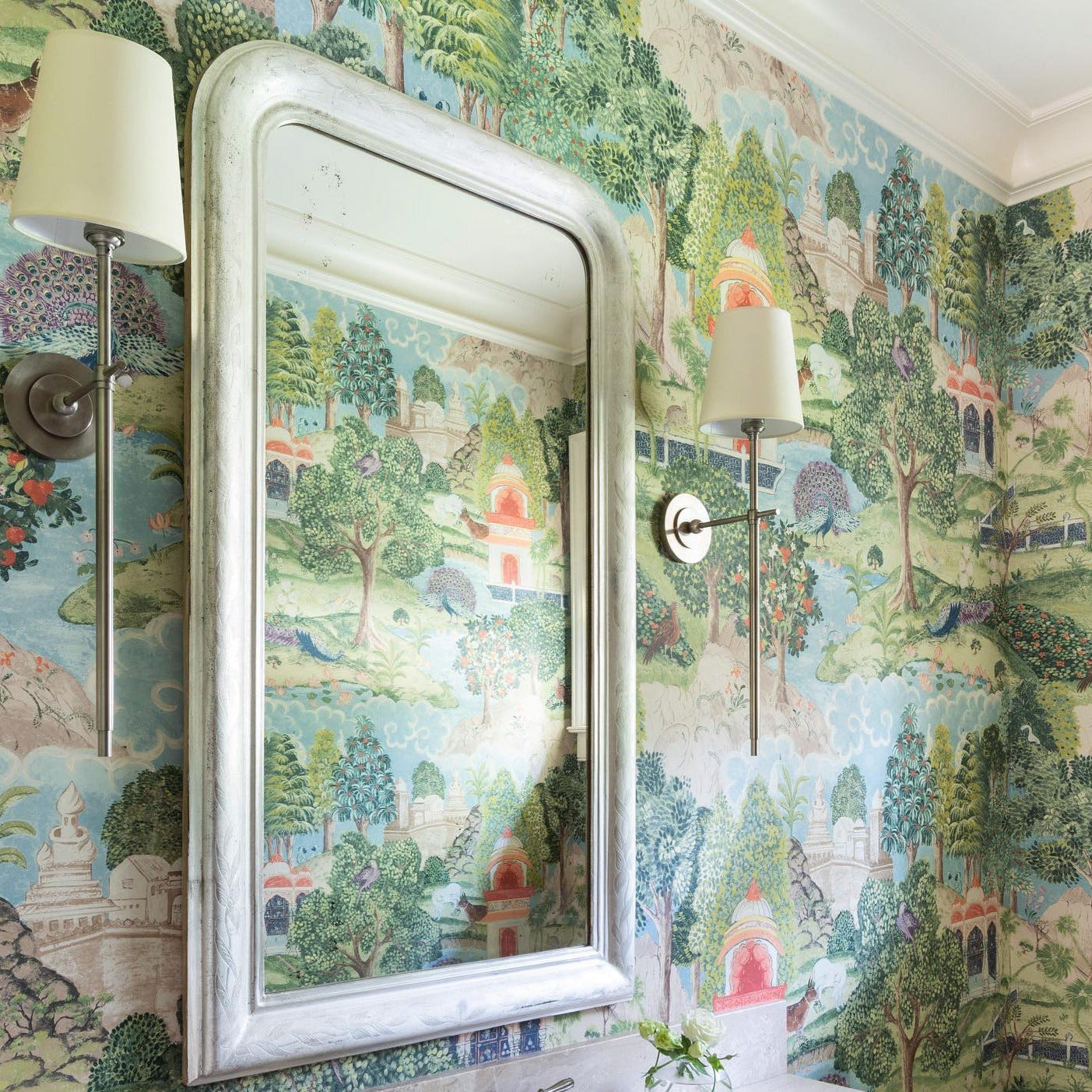 Theodore Applique Murale en Laiton et Tissu - Neutralighting