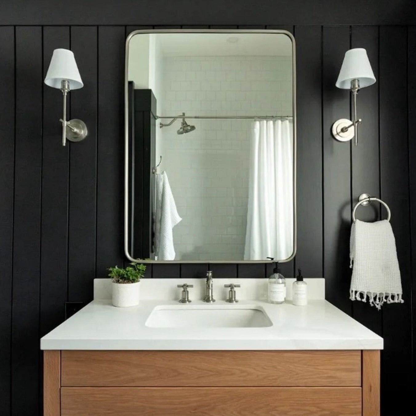 Theodore Applique Murale en Laiton et Tissu - Neutralighting