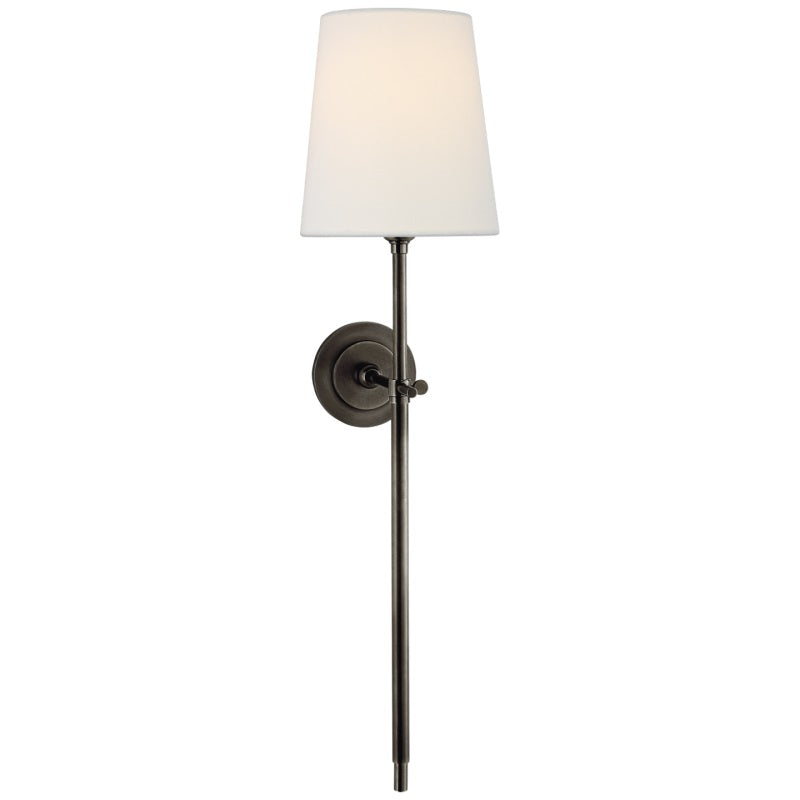 Theodore Applique Murale en Laiton et Tissu - Neutralighting