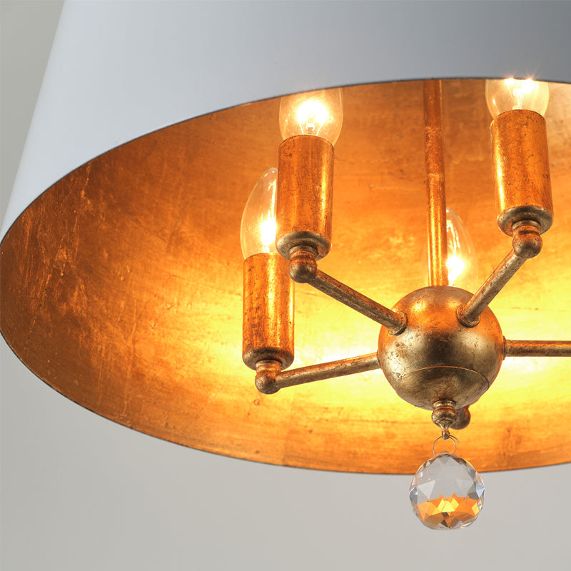 Ethere Suspension Métal Noir Industrielle Vintage - Neutralighting