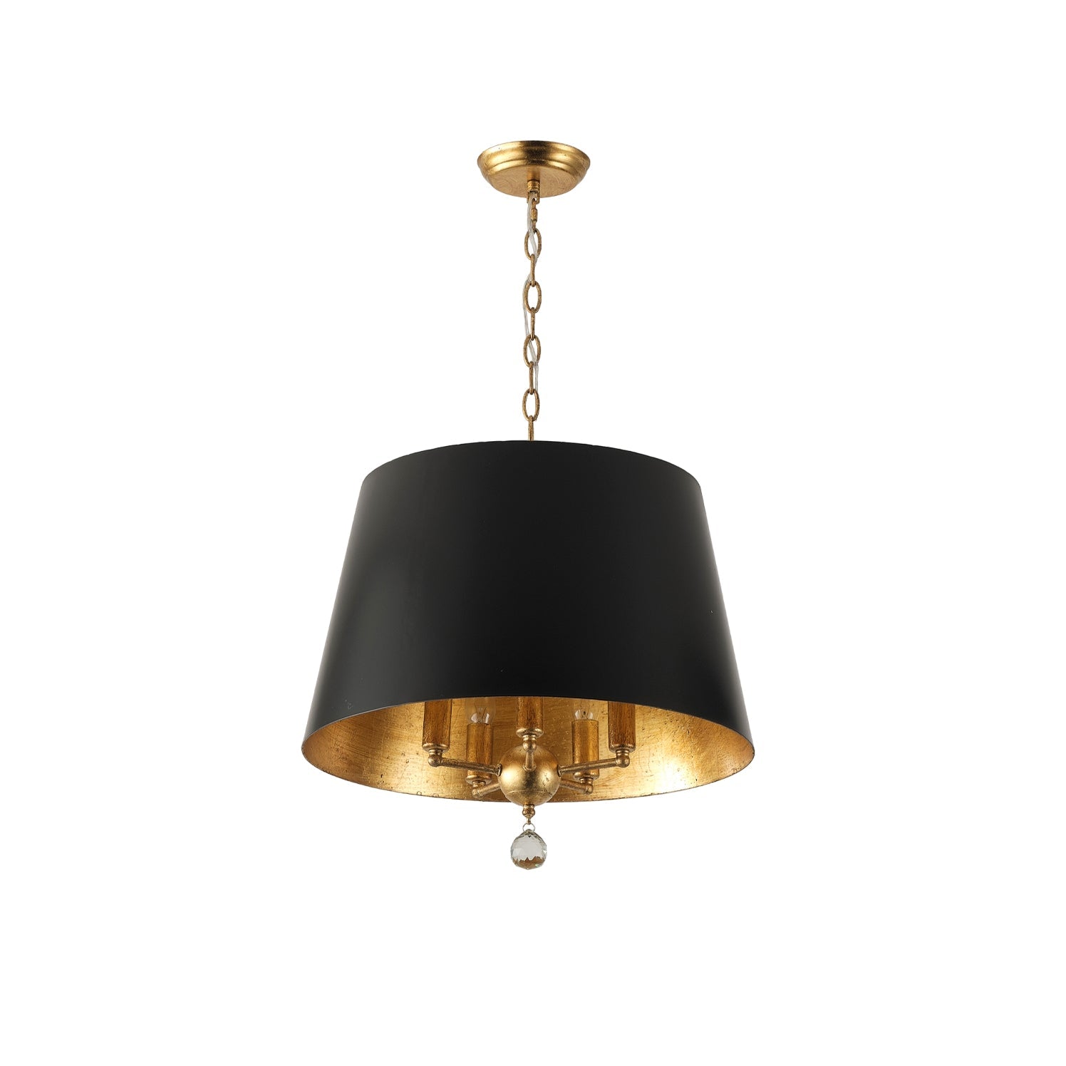 Ethere Suspension Métal Noir Industrielle Vintage - Neutralighting