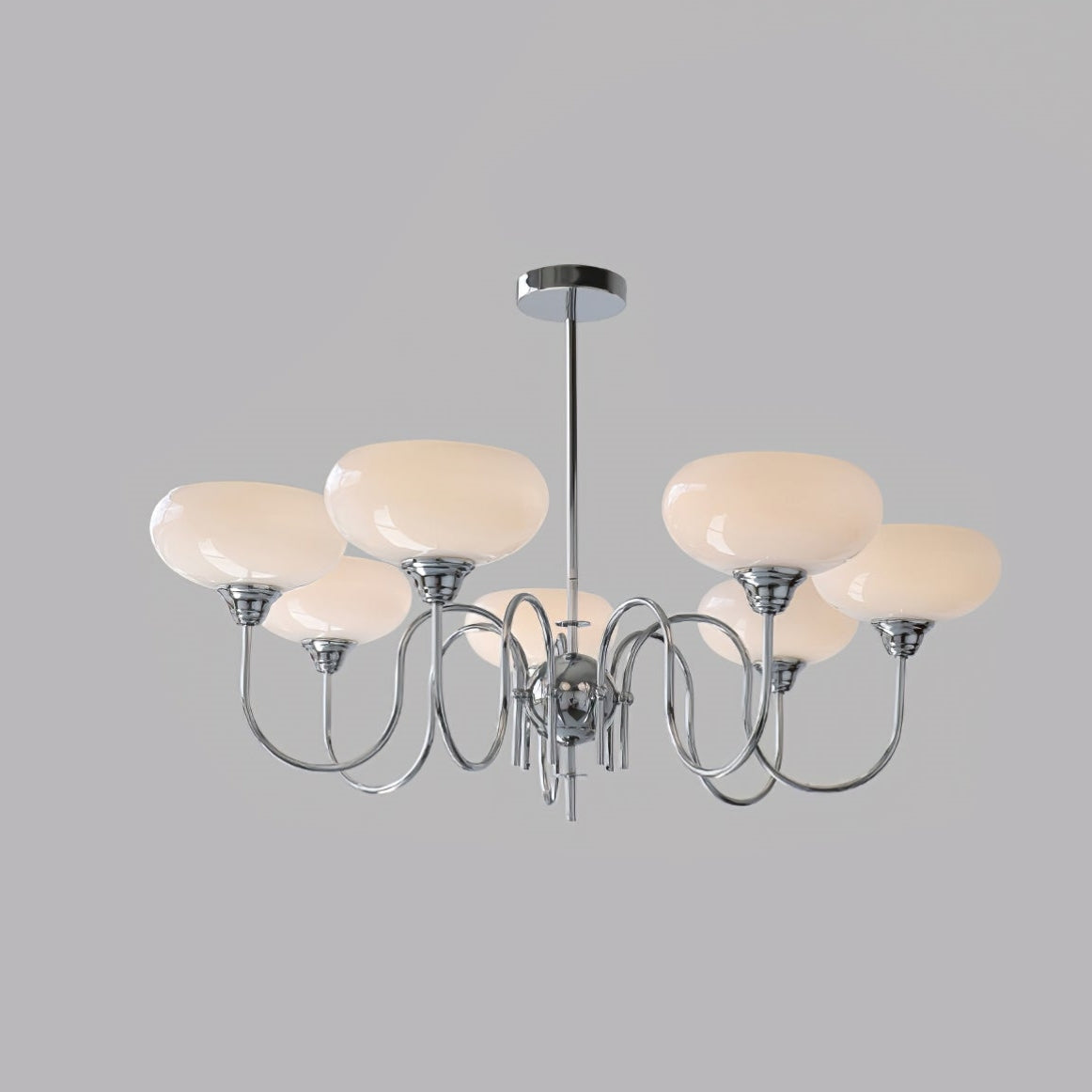 Arisha Vintage LED Métal Verre Lustre Salon - Neutralighting
