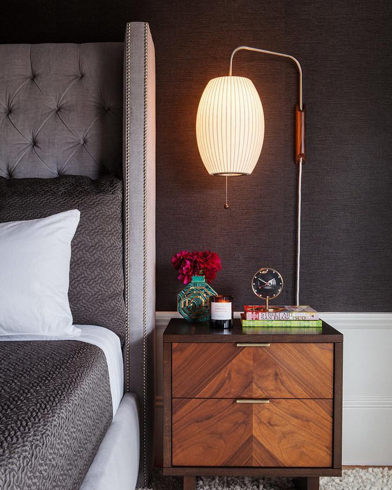 Lustra Wall Sconce Walnut Ball - Neutralighting