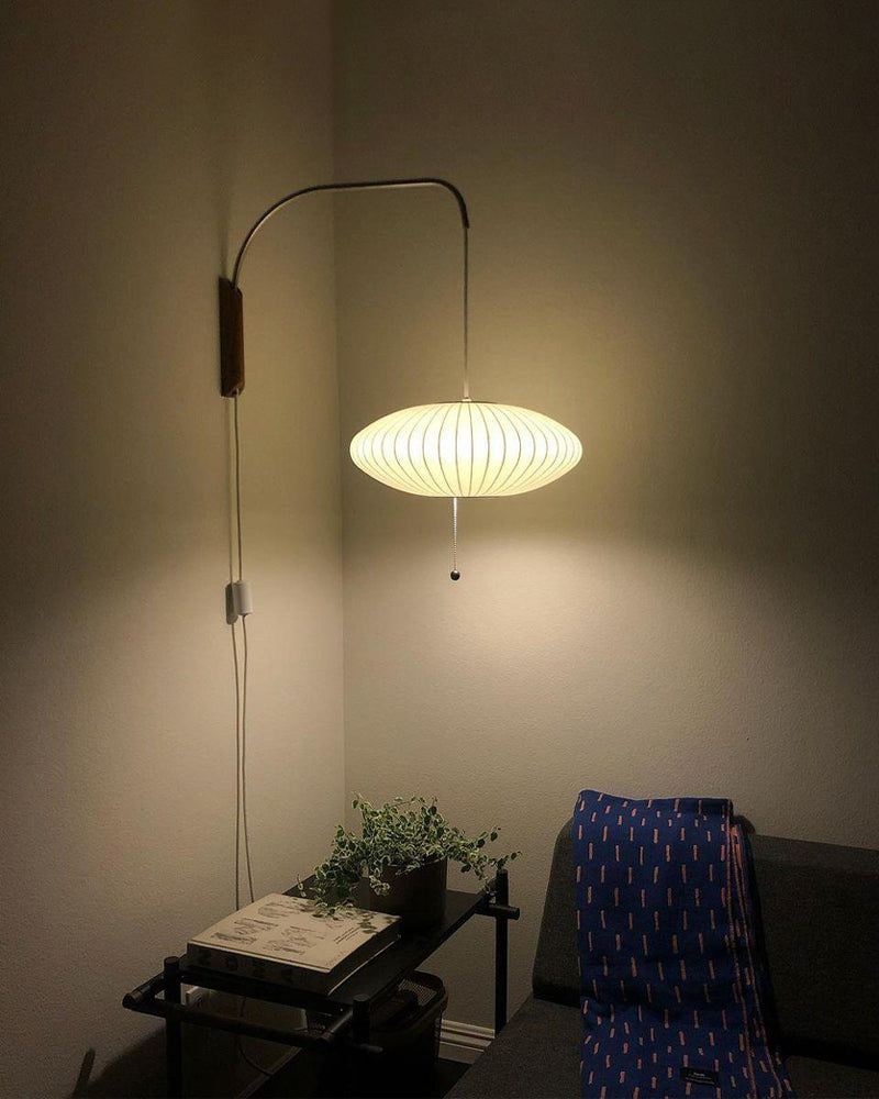 Lustra Wall Sconce Walnut Ball - Neutralighting