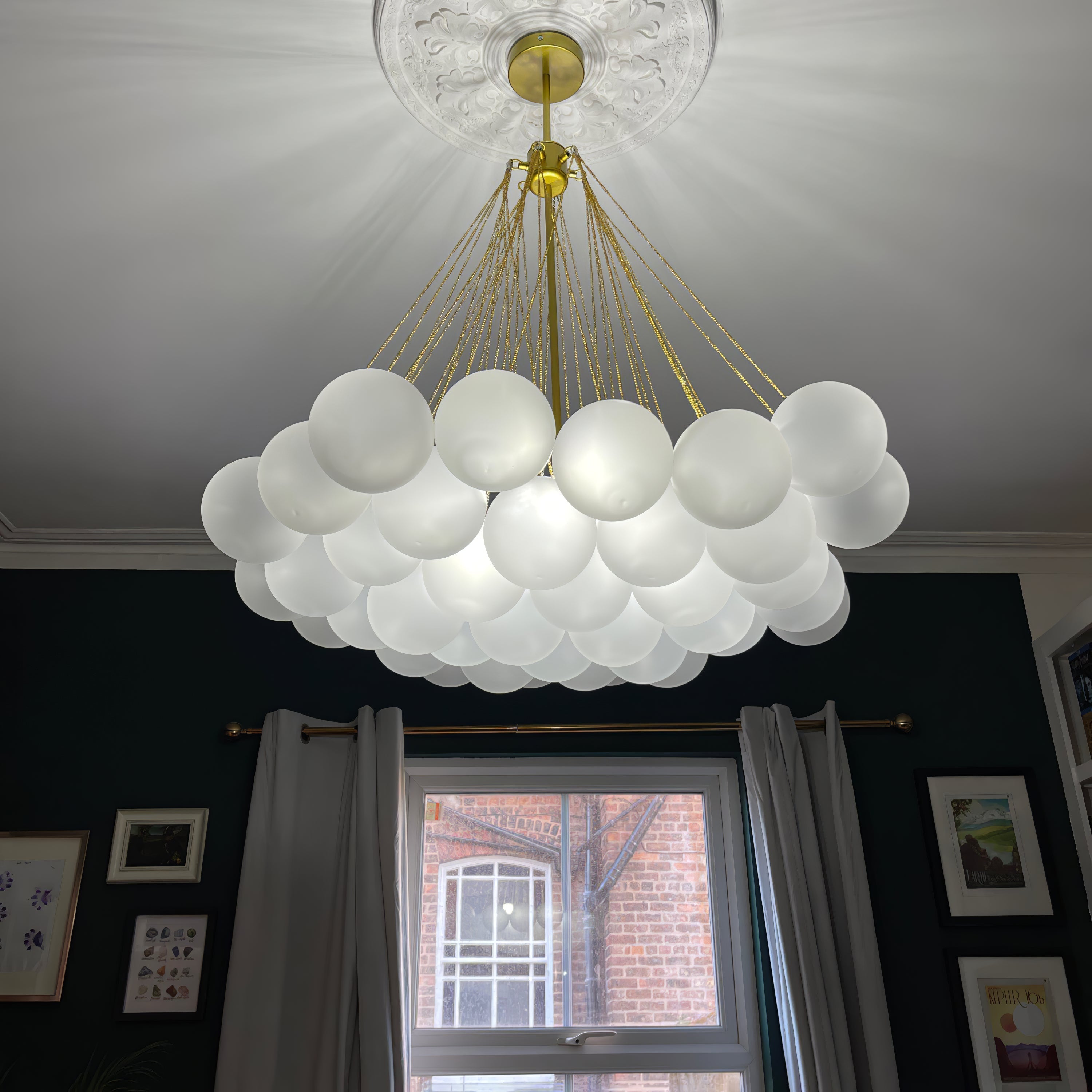 Fayne Suspension Bulle à Globe en Verre - Neutralighting