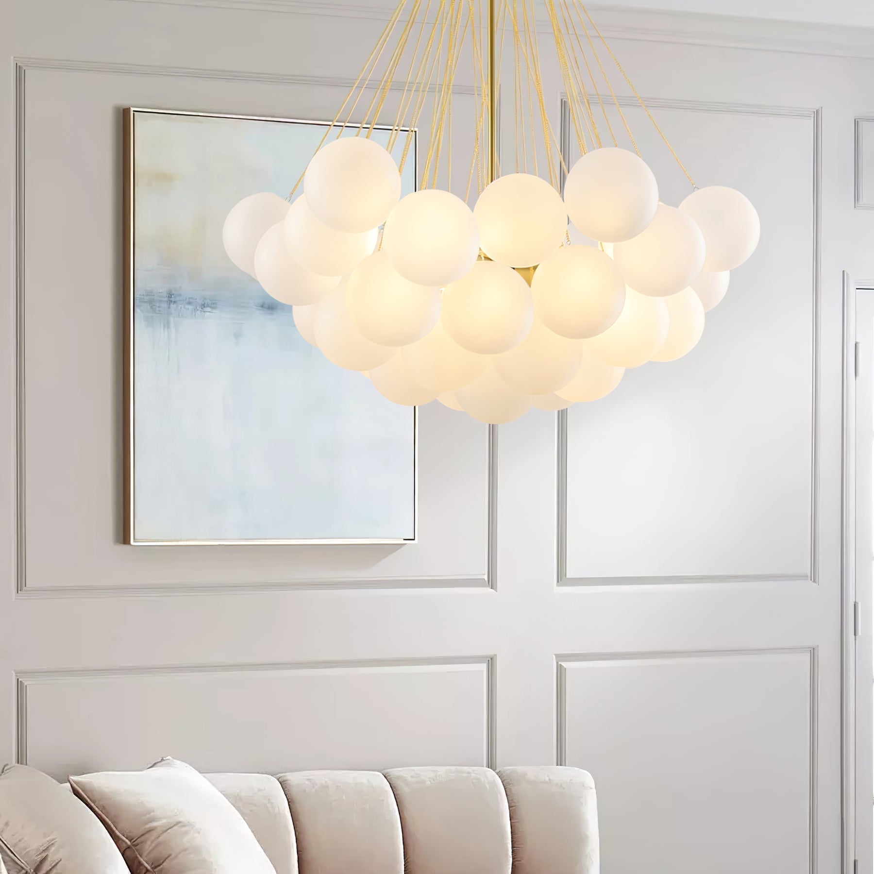 Fayne Suspension Bulle à Globe en Verre - Neutralighting