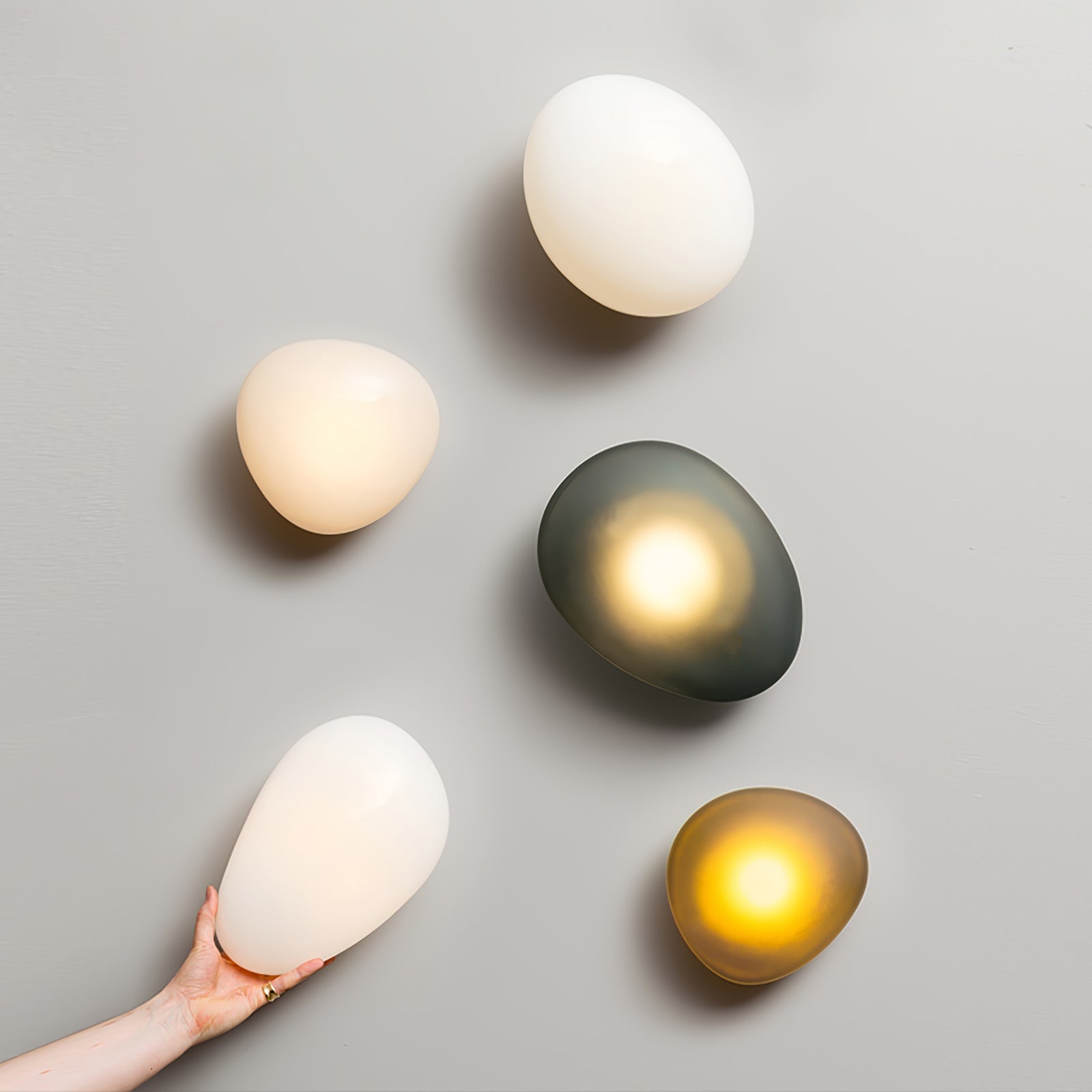 Lustra Applique Murale Verre Bulle - Neutralighting