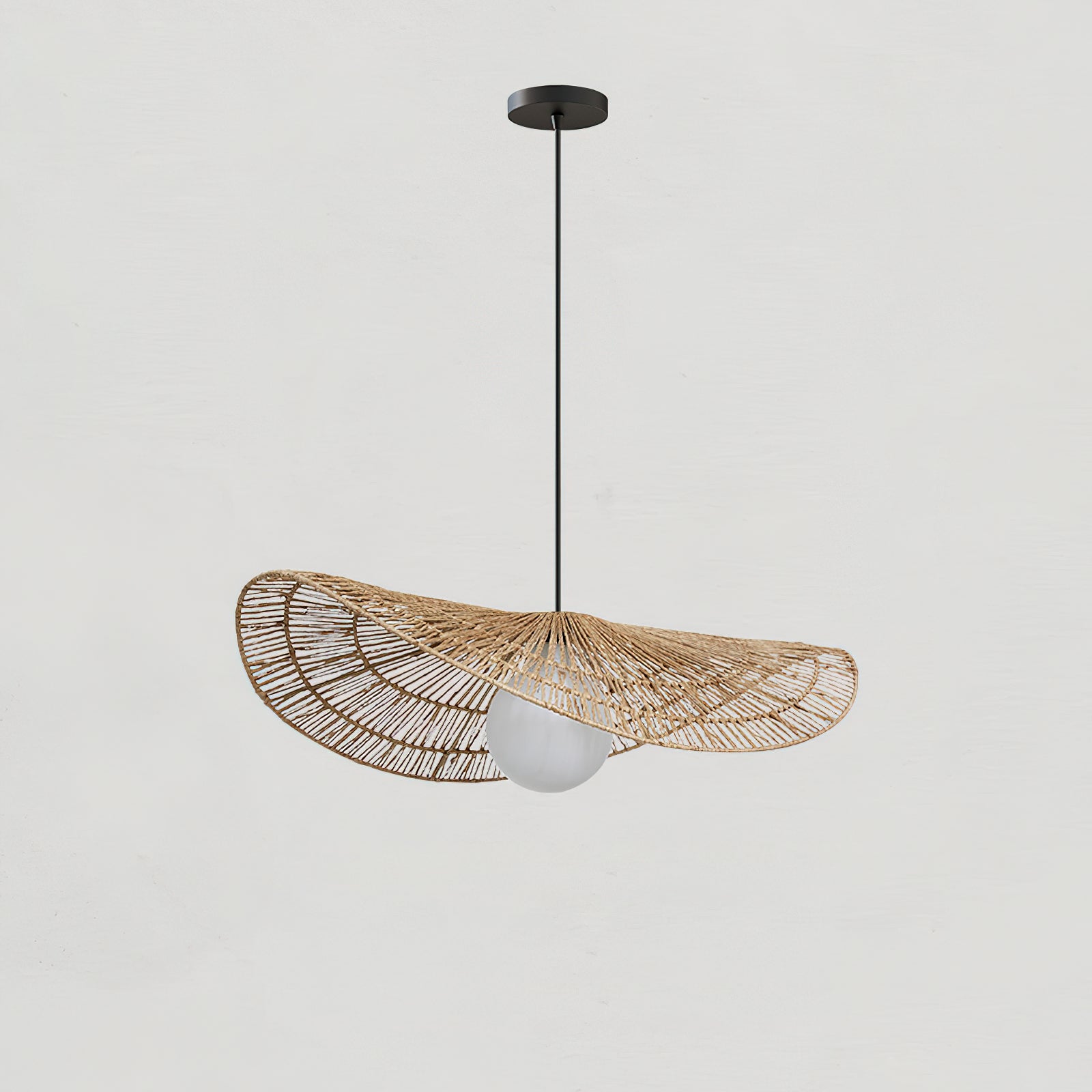 Bukolique Suspension Rotin Floraison - Neutralighting