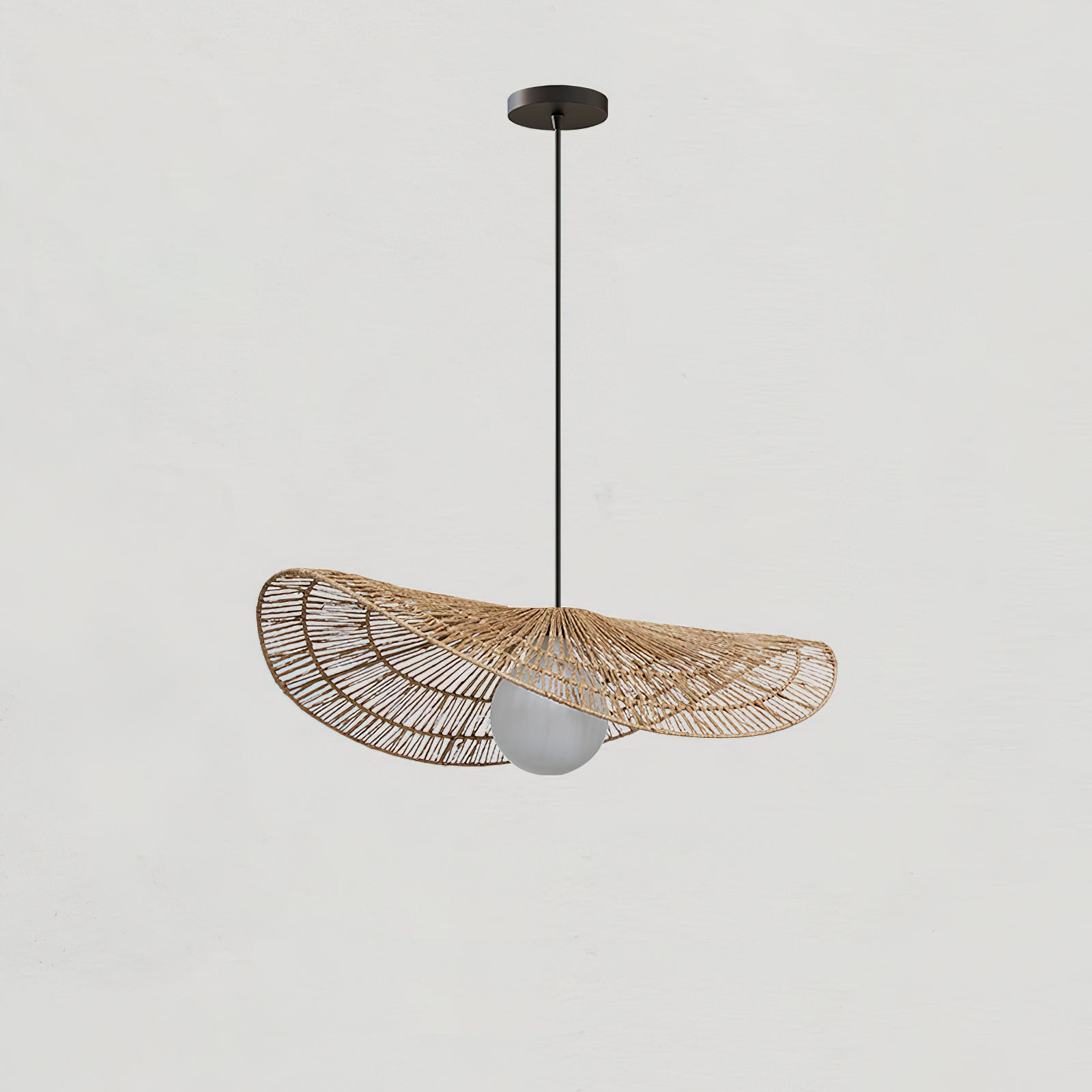 Bukolique Suspension Rotin Floraison - Neutralighting