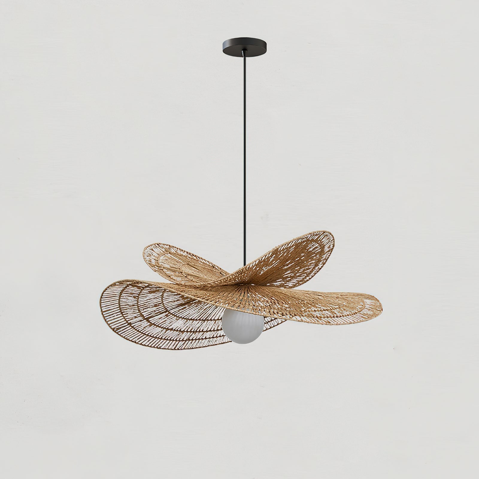 Bukolique Suspension Rotin Floraison - Neutralighting