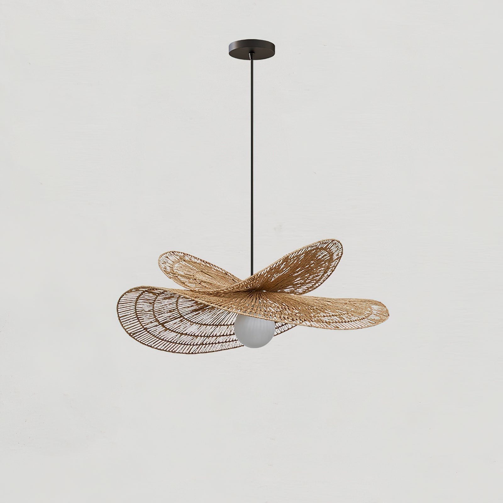 Bukolique Suspension Rotin Floraison - Neutralighting