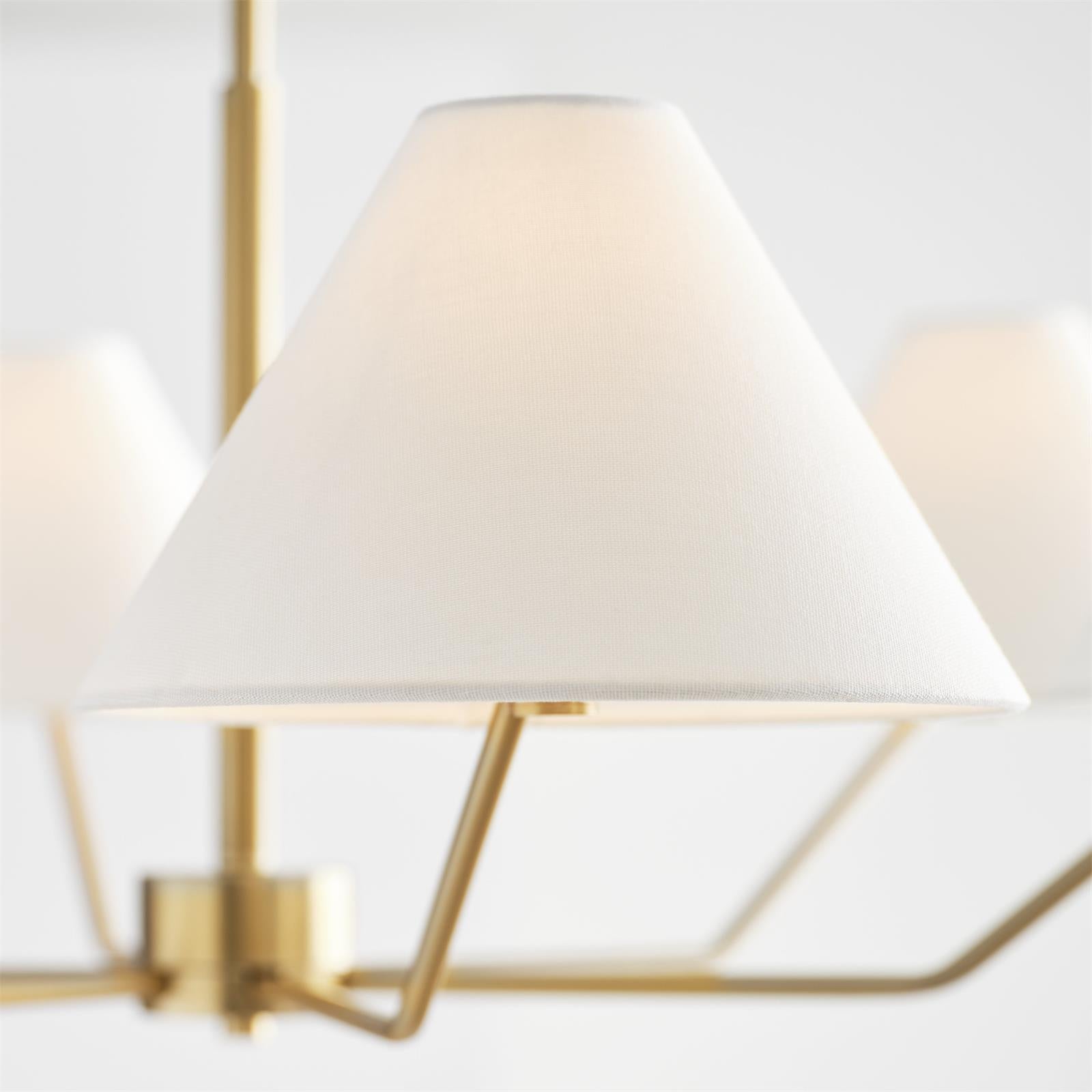 Vortex Lustre en tissu de style industriel traditionnel et vintage - Neutralighting