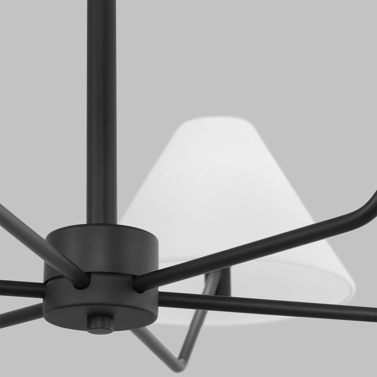 Vortex Lustre en tissu de style industriel traditionnel et vintage - Neutralighting