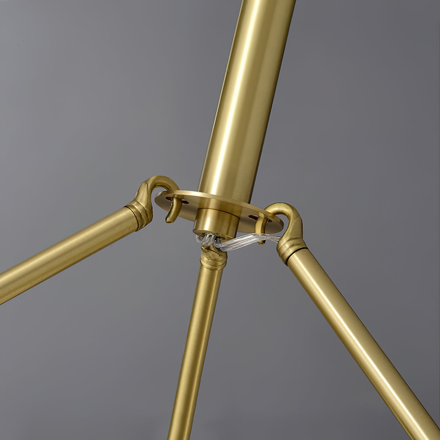 Cryon Lustre en laiton et alabastre Style luxueux postmoderne - Neutralighting