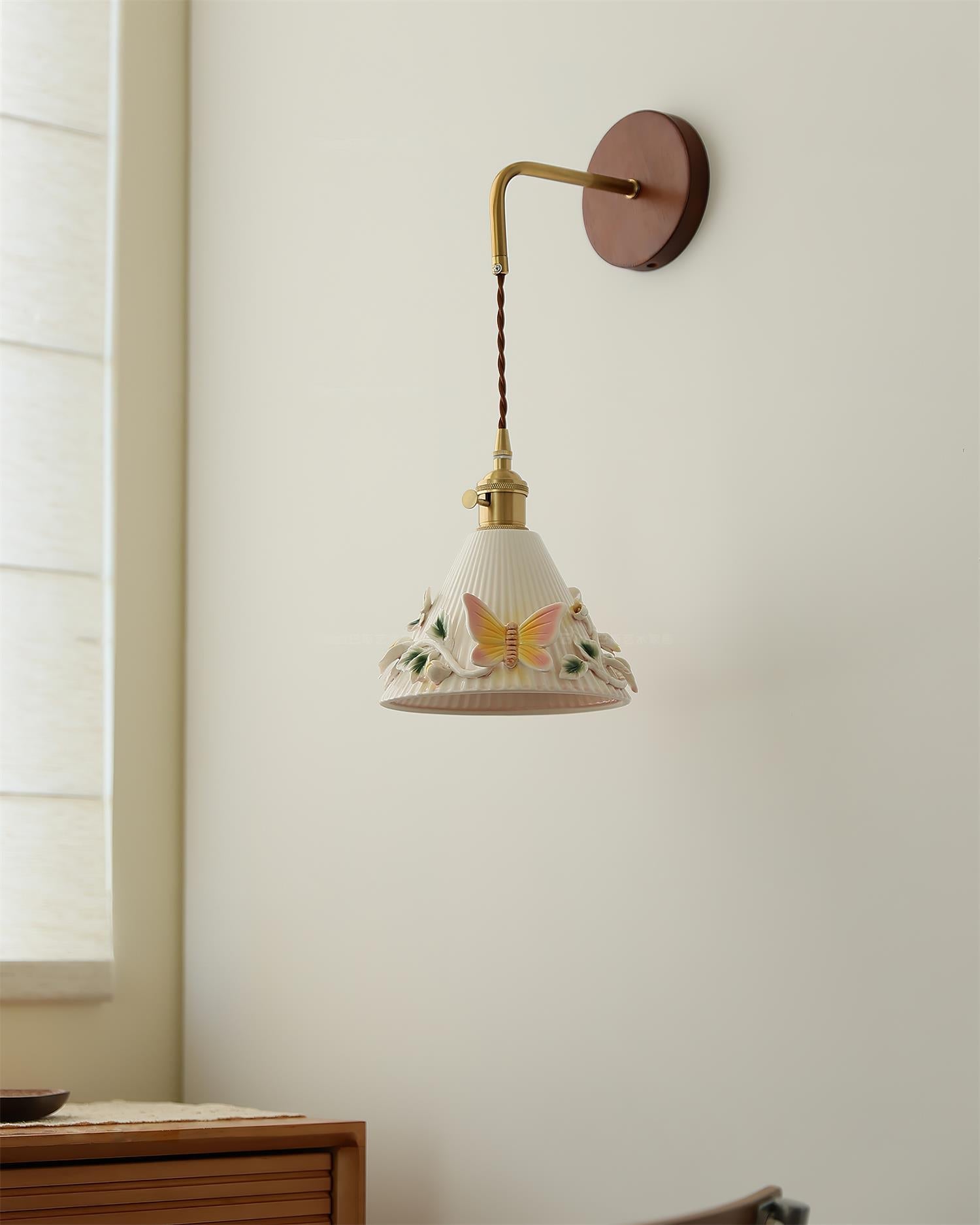 Butterfly Applique Murale Métal Moderne - Neutralighting