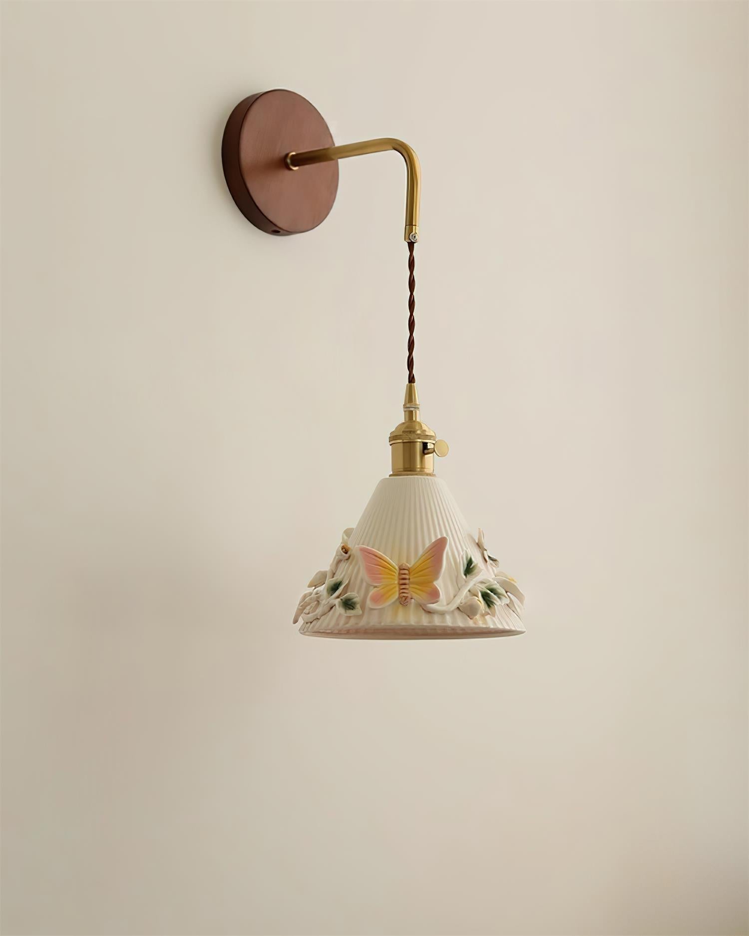 Butterfly Applique Murale Métal Moderne - Neutralighting
