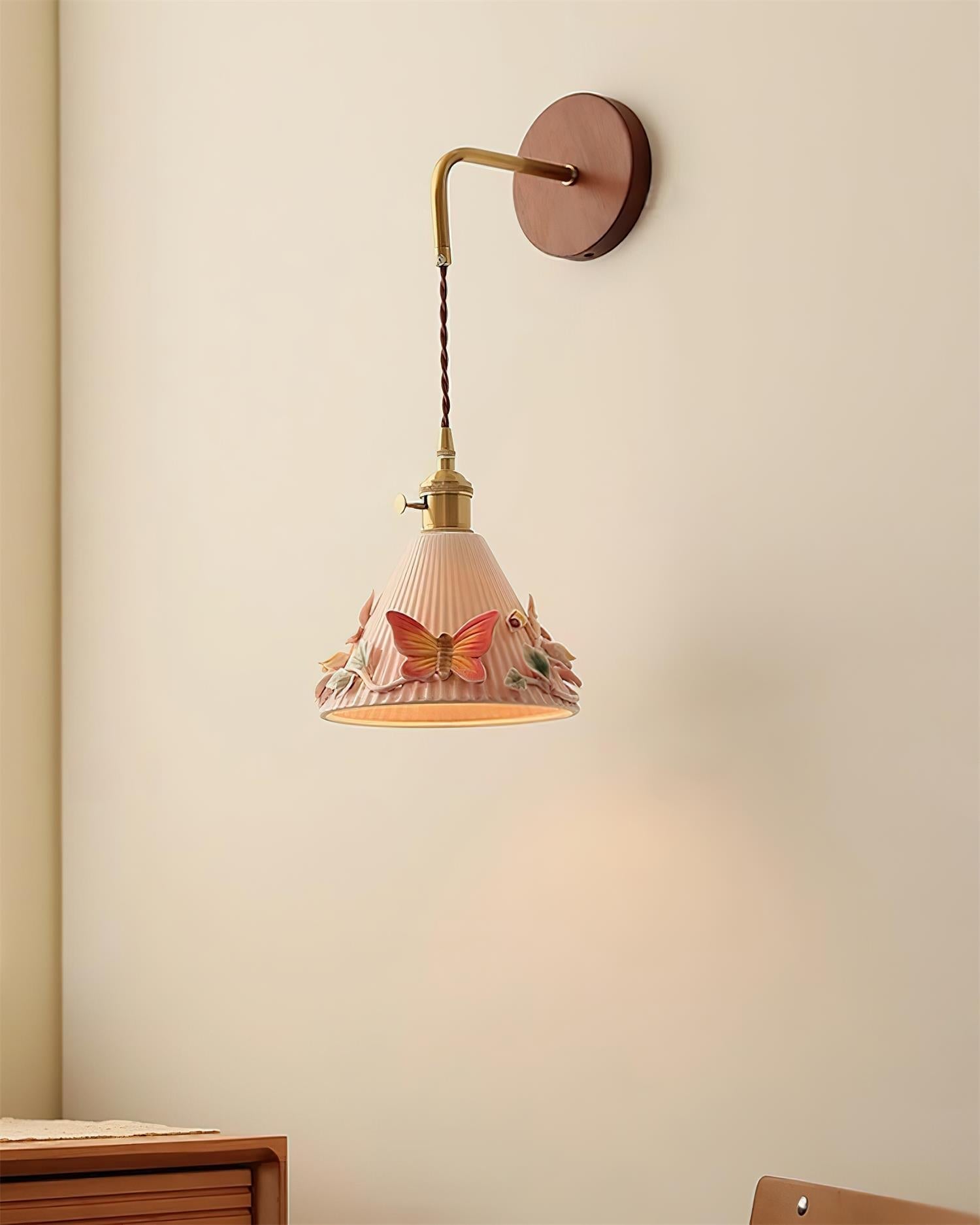 Butterfly Applique Murale Métal Moderne - Neutralighting
