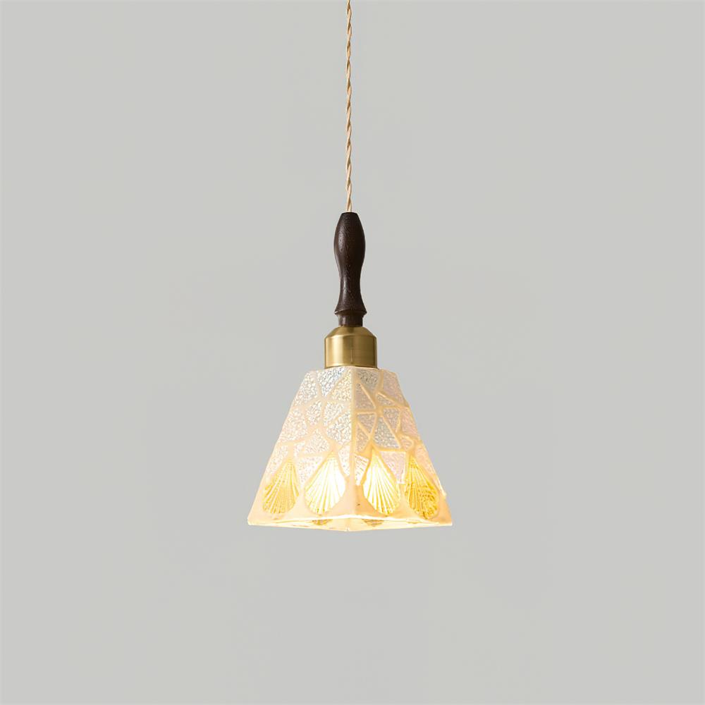 Cabana Pendant Lamp Coastal Shell Motifs - Letslighting