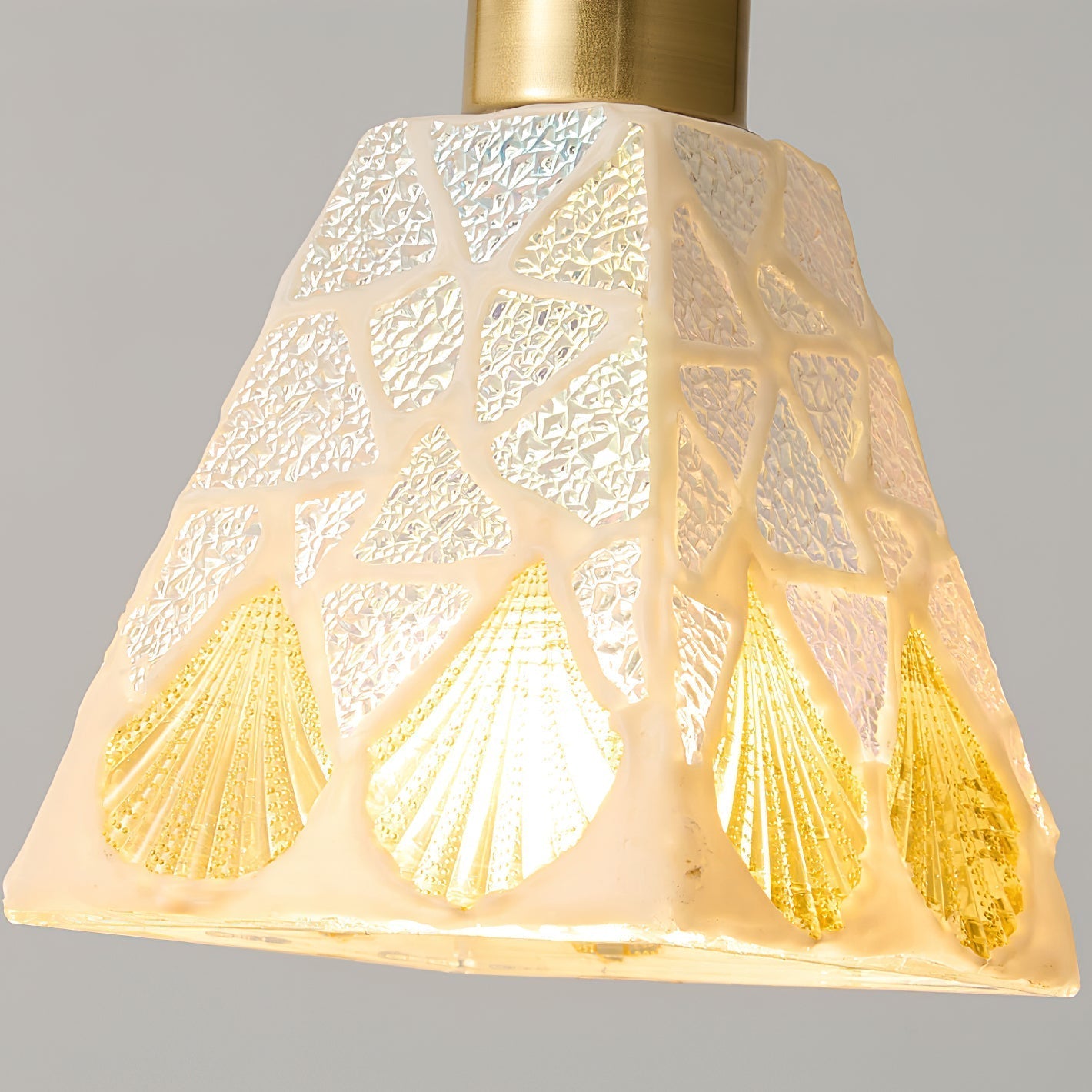 Cabana Pendant Lamp Coastal Shell Motifs - Letslighting