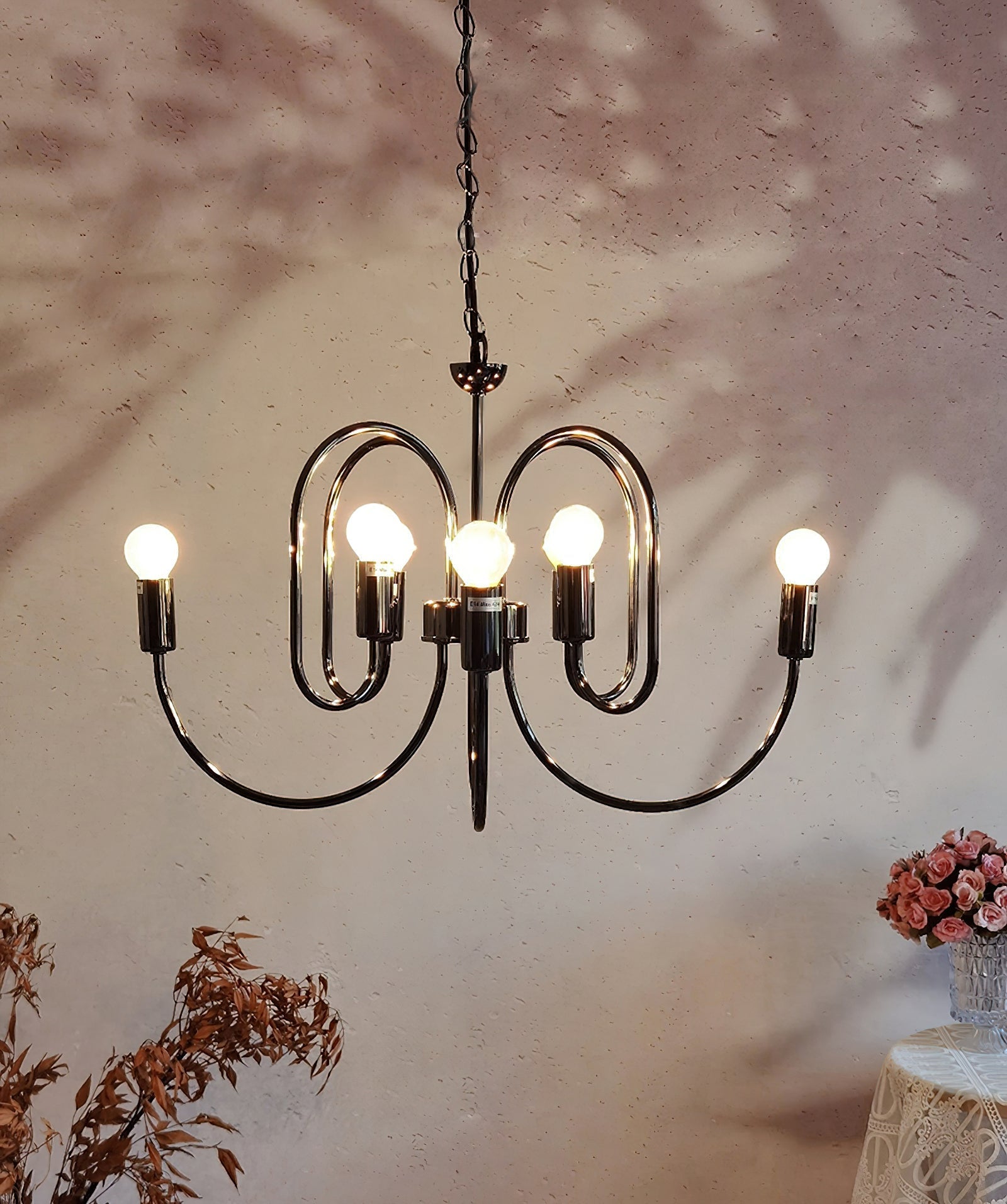 Ombre Elegance Lustre en Métal Style Industriel Vintage - Neutralighting