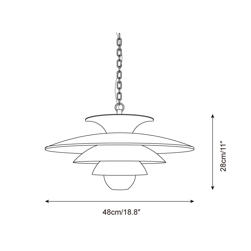 Cadenza Suspension en Verre Chrome Moderne - Neutralighting