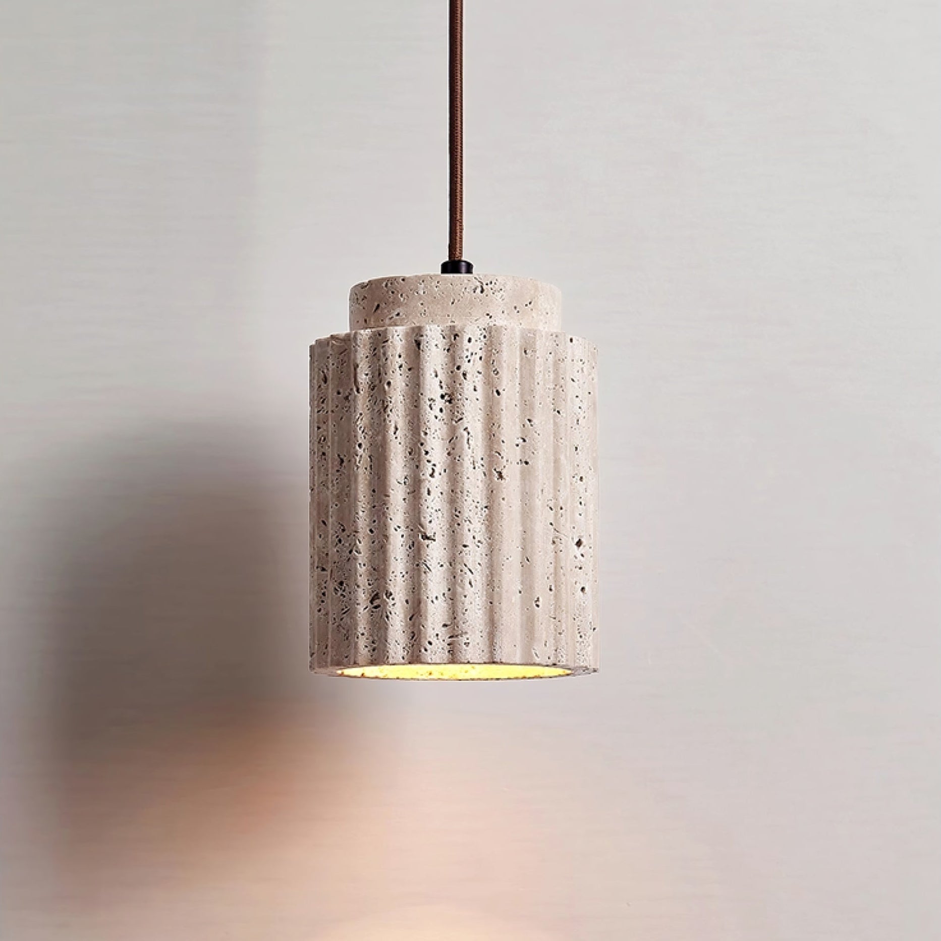 Mysolel Travertine Pendant Light - Letslighting