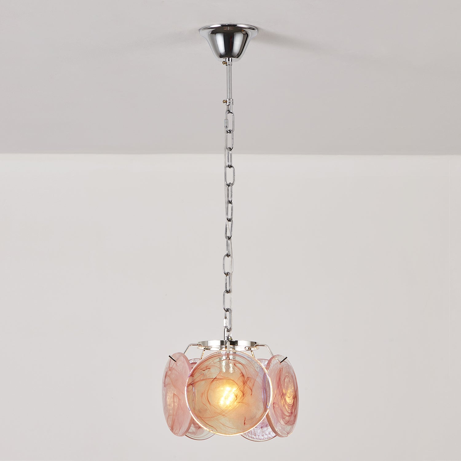 Caelina Lampe Pendante Disques en Verre Tourbillonnants - Neutralighting