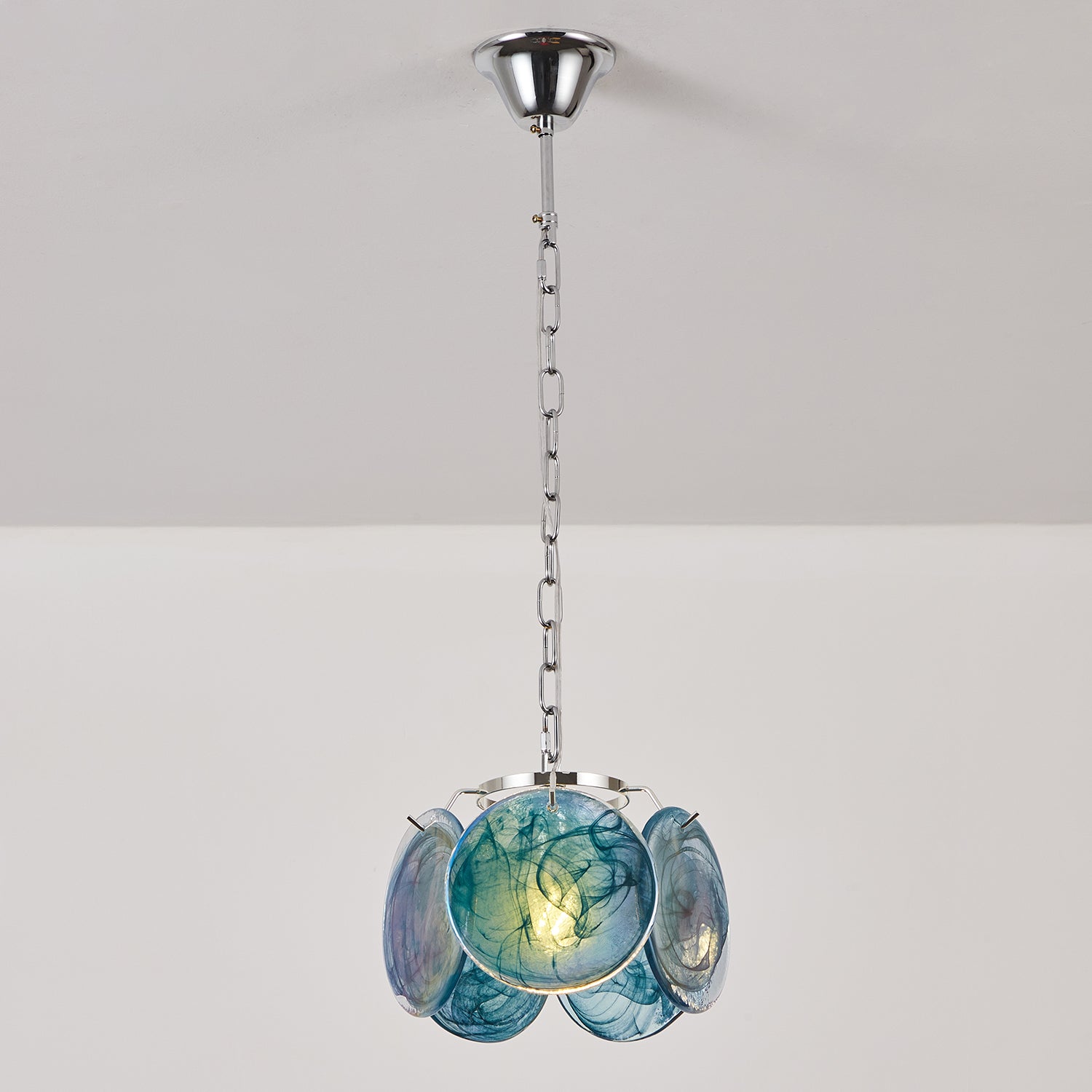 Caelina Lampe Pendante Disques en Verre Tourbillonnants - Neutralighting