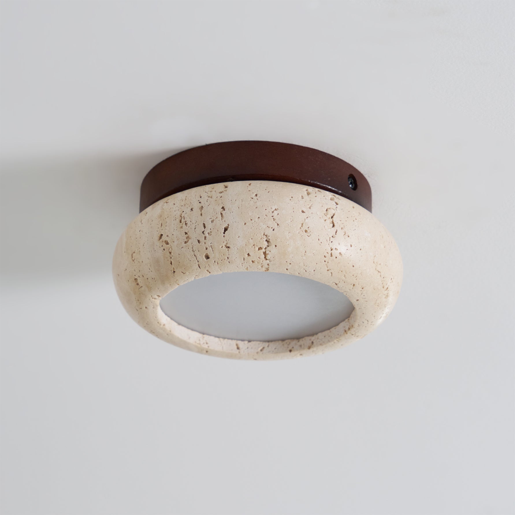 Astra Plafonnier Mini Donut en Travertin