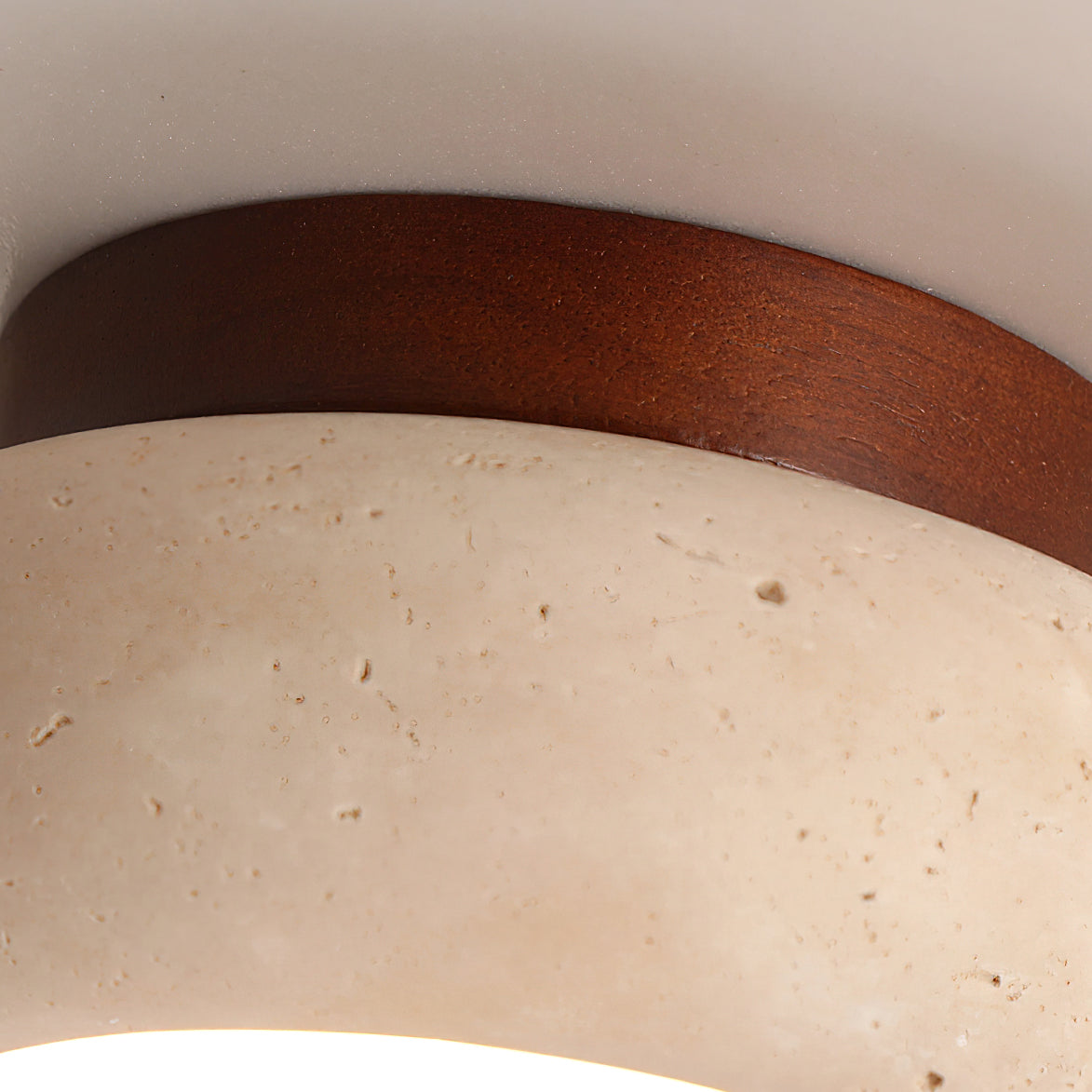 Astra Plafonnier Mini Donut en Travertin