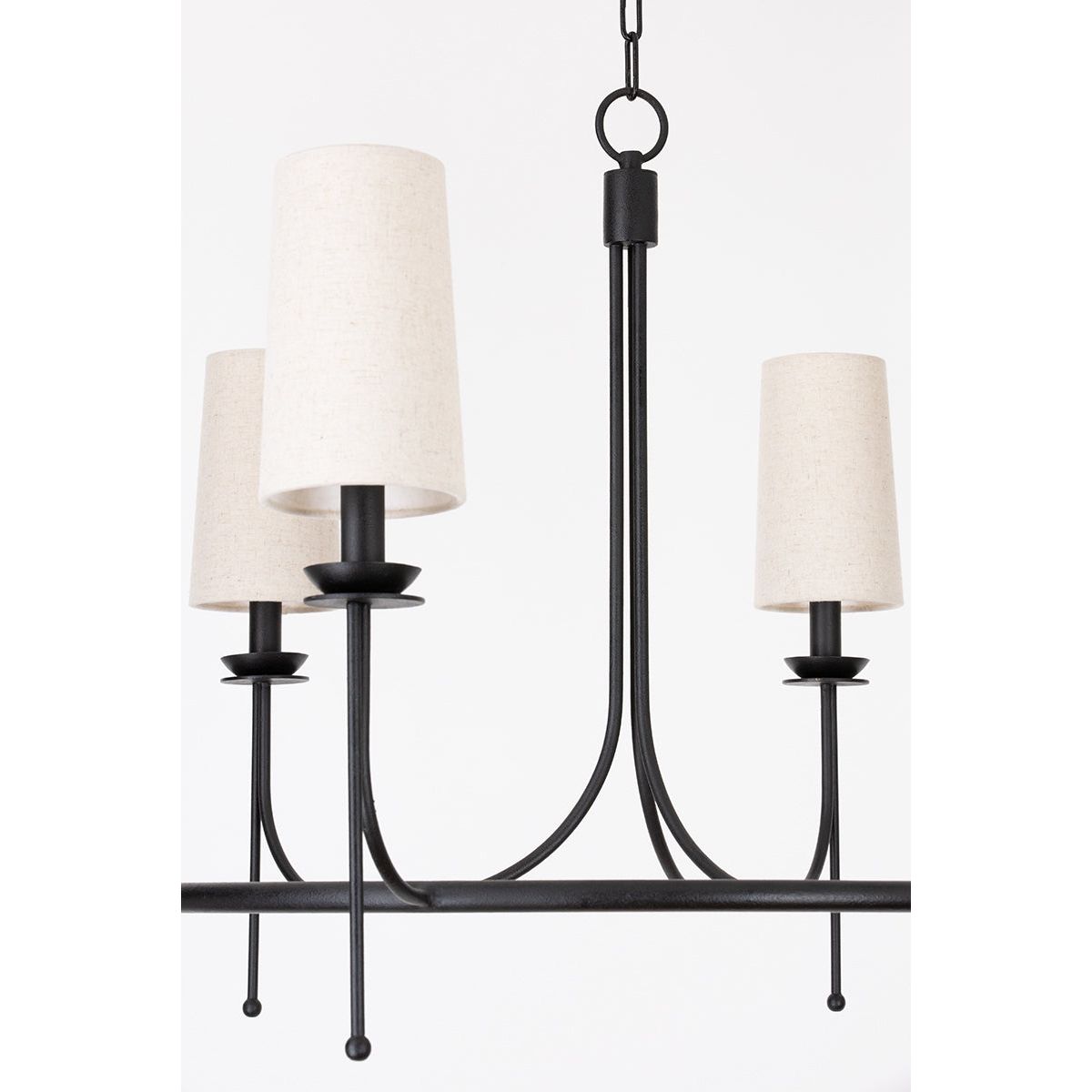 Aurora Lustre en Laiton et Tissu Style Industriel Vintage - Neutralighting