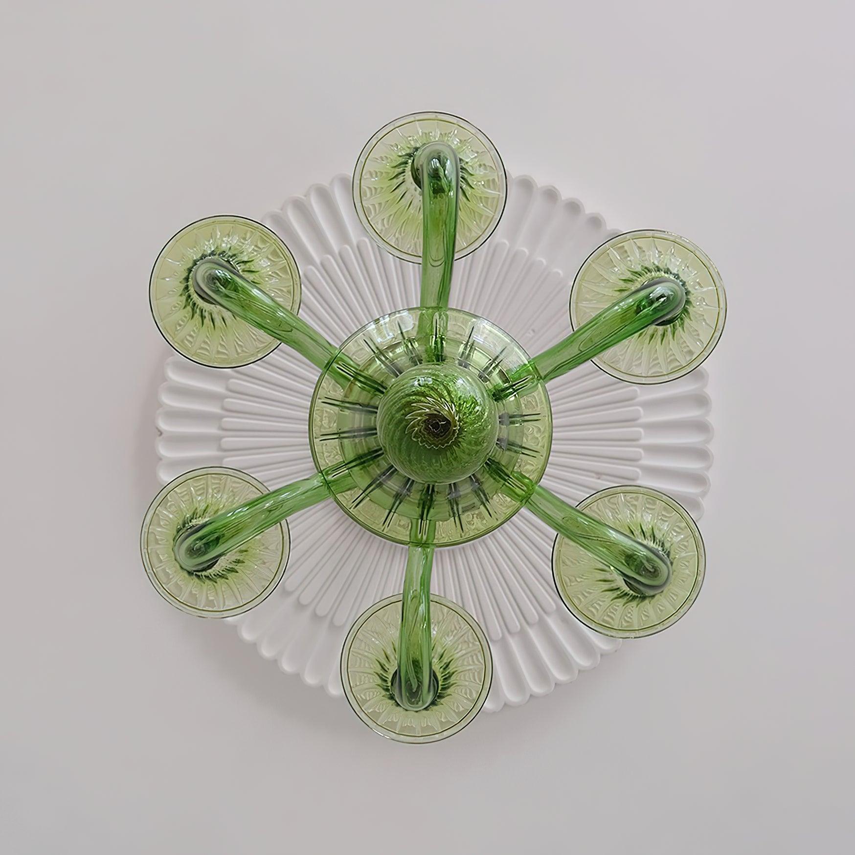 Aurora Chandelier Murano Glass Exotic - Neutralighting