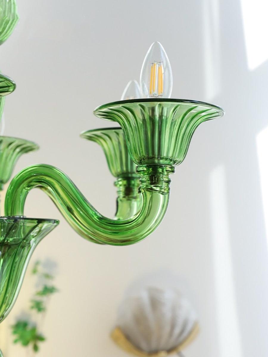 Aurora Chandelier Murano Glass Exotic - Neutralighting