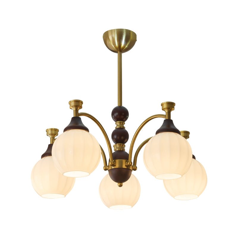 Illoros Chandelier en Bois Élégance Traditionnelle - Neutralighting