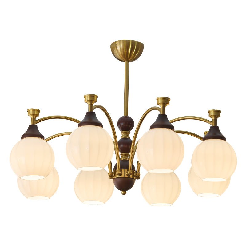 Illoros Chandelier en Bois Élégance Traditionnelle - Neutralighting