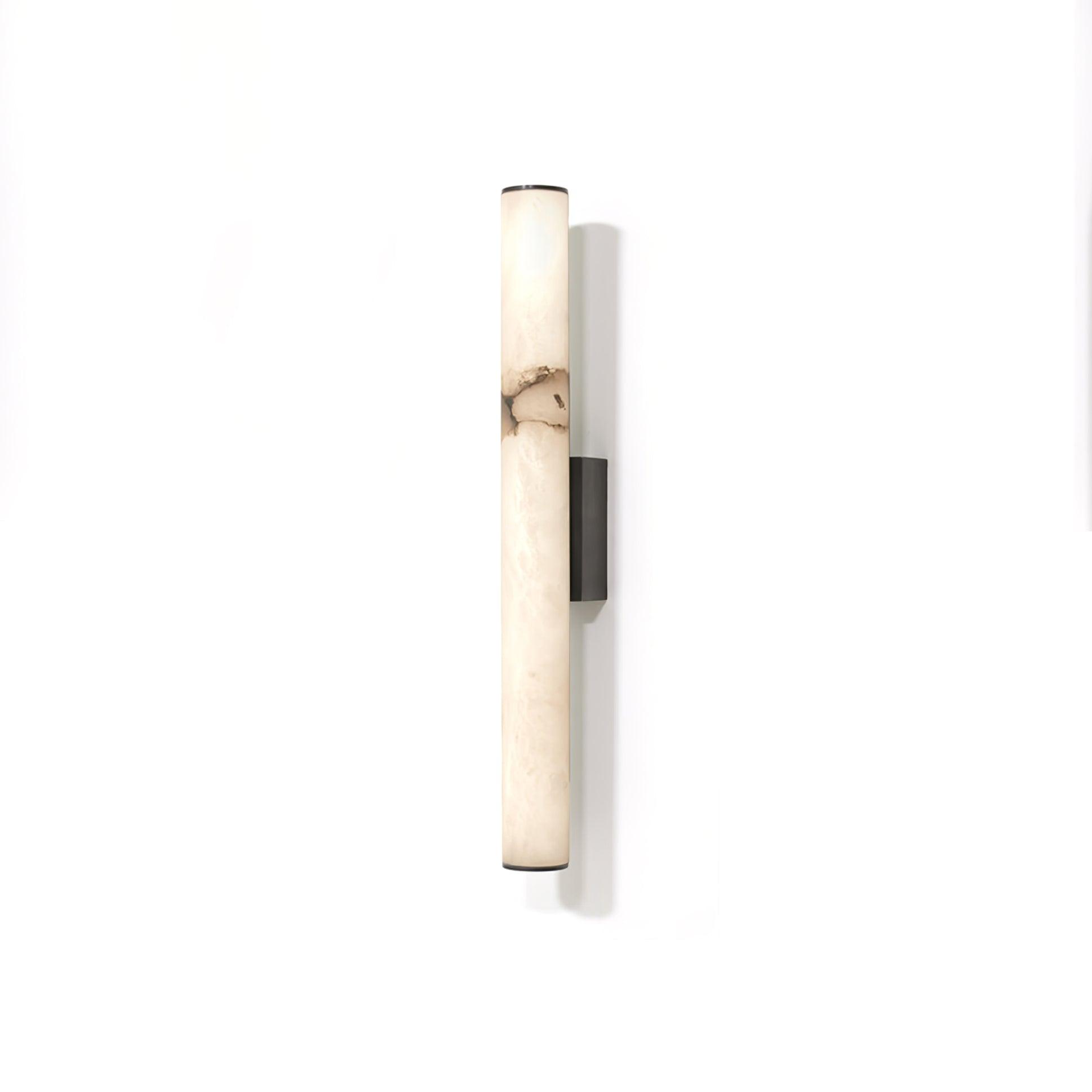 Klyr Applique Murale Cylindrique Verticale en Albâtre