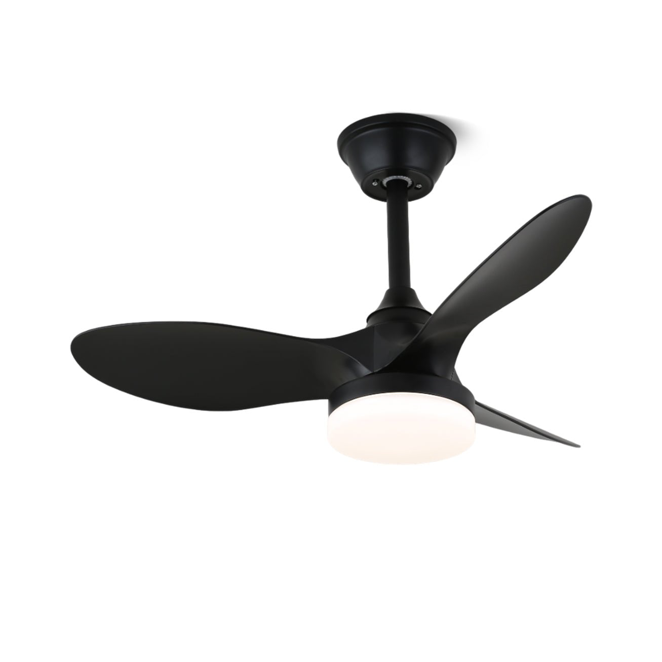 Plafonnier ventilateur Aelric avec télécommande portable