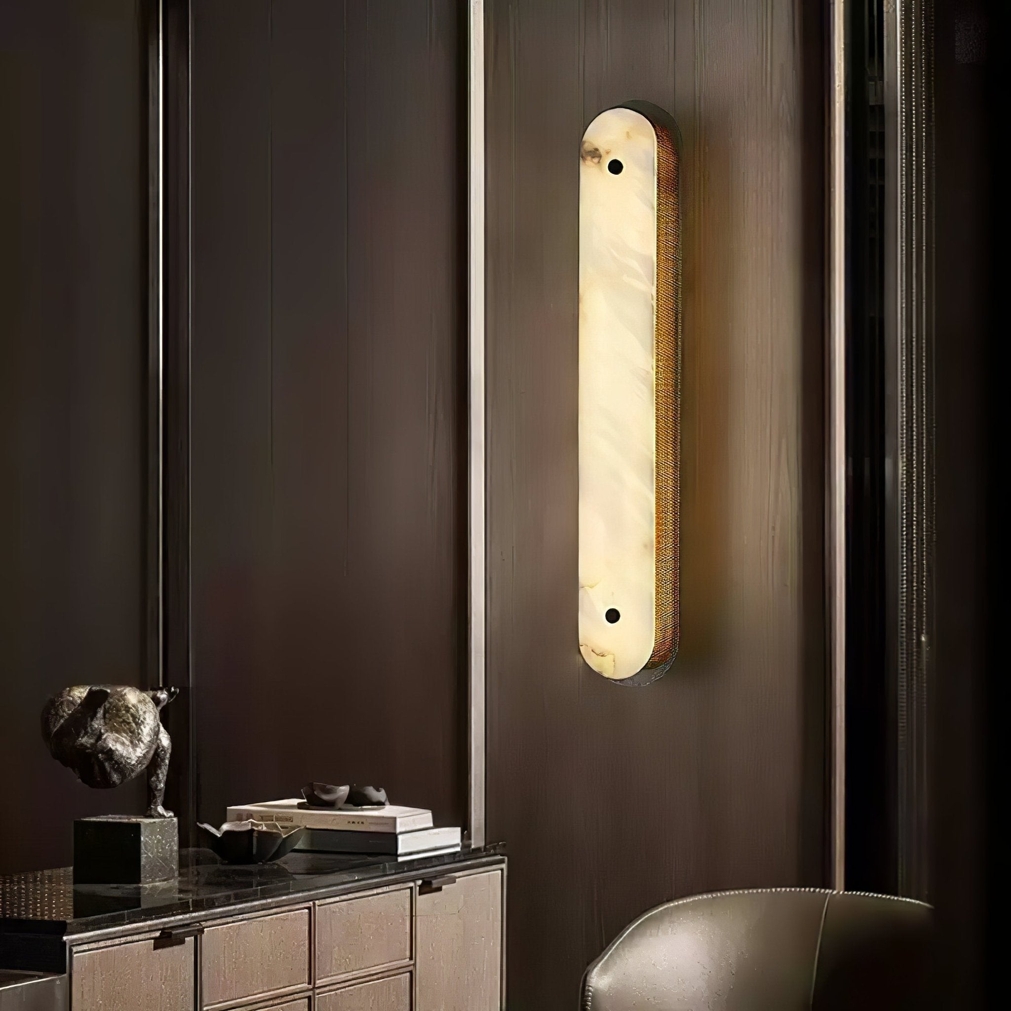 Erthee Applique Murale Linéaire en Albâtre Élégante - Neutralighting