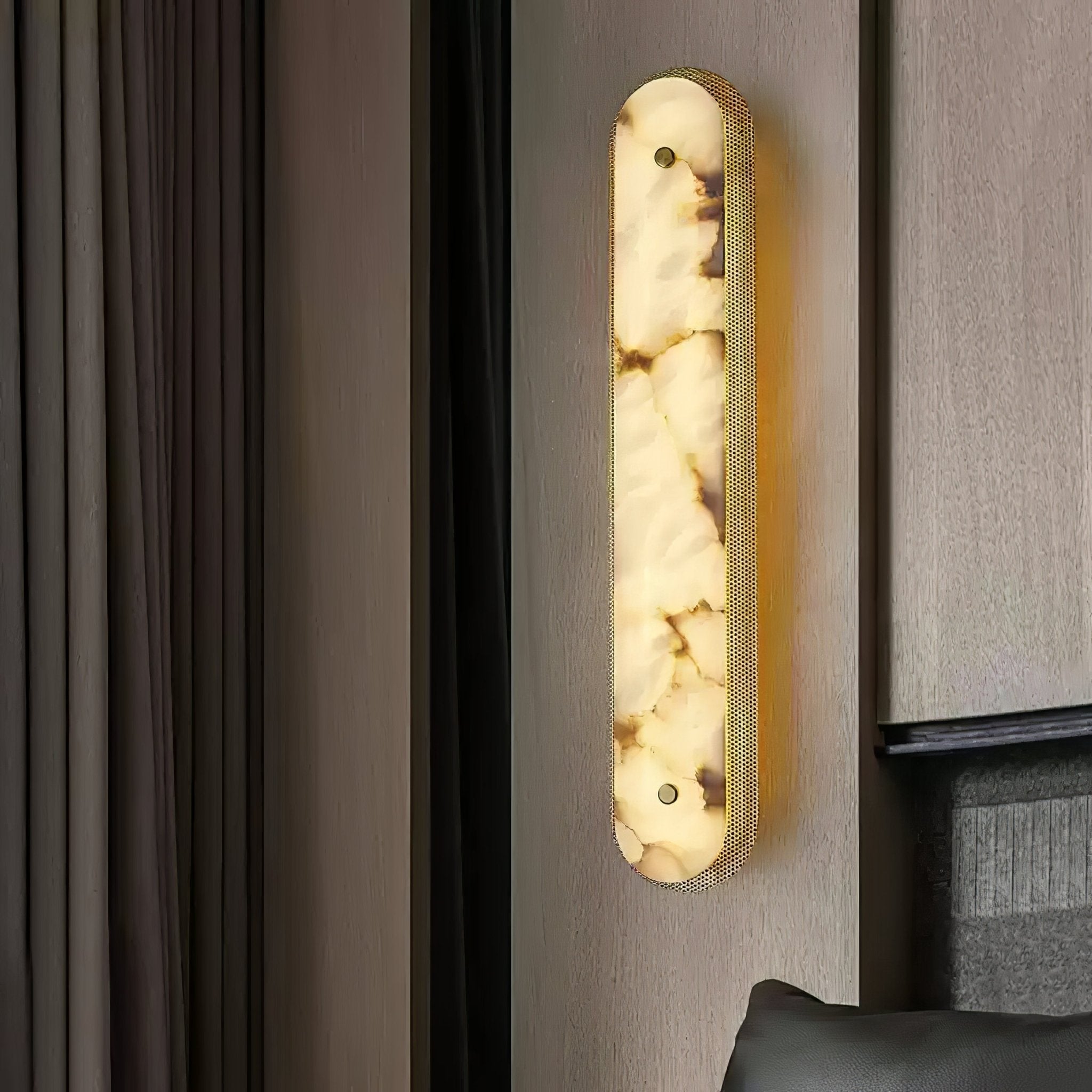 Erthee Applique Murale Linéaire en Albâtre Élégante - Neutralighting