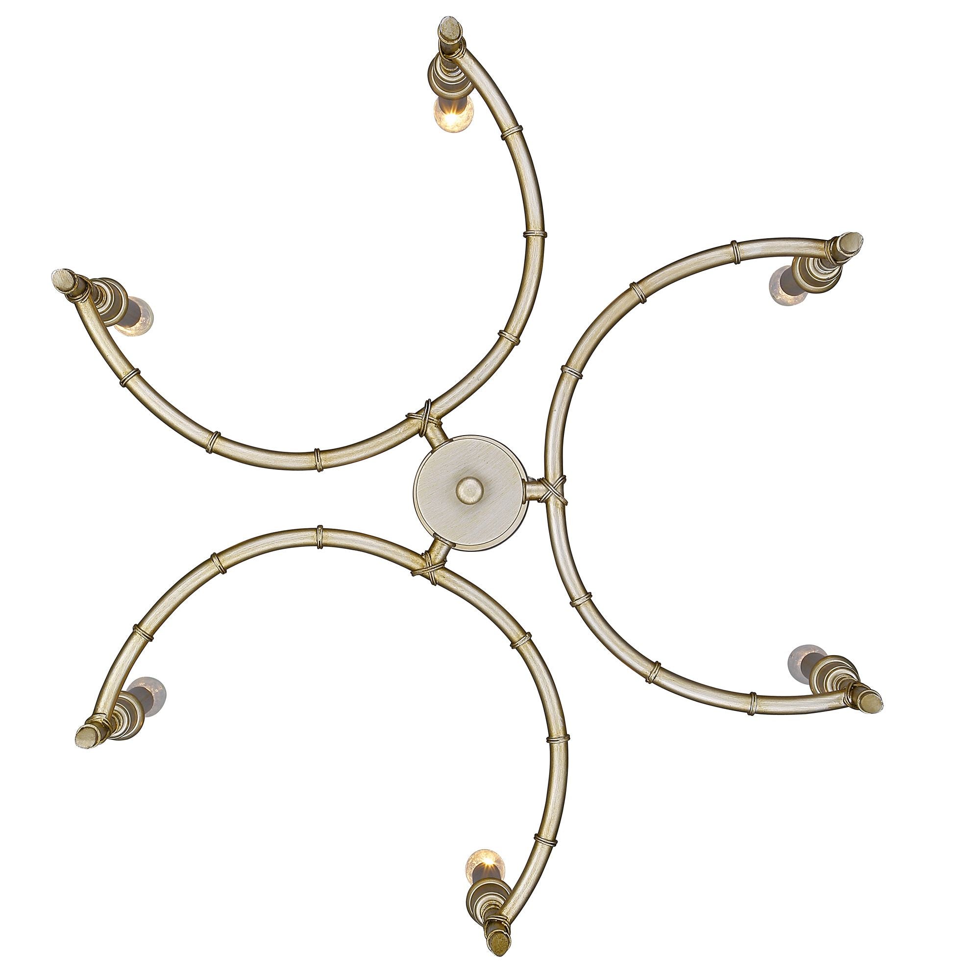 Jetset Chandelier en Laiton et Métal de Luxe Style Vintage-Industriel - Neutralighting